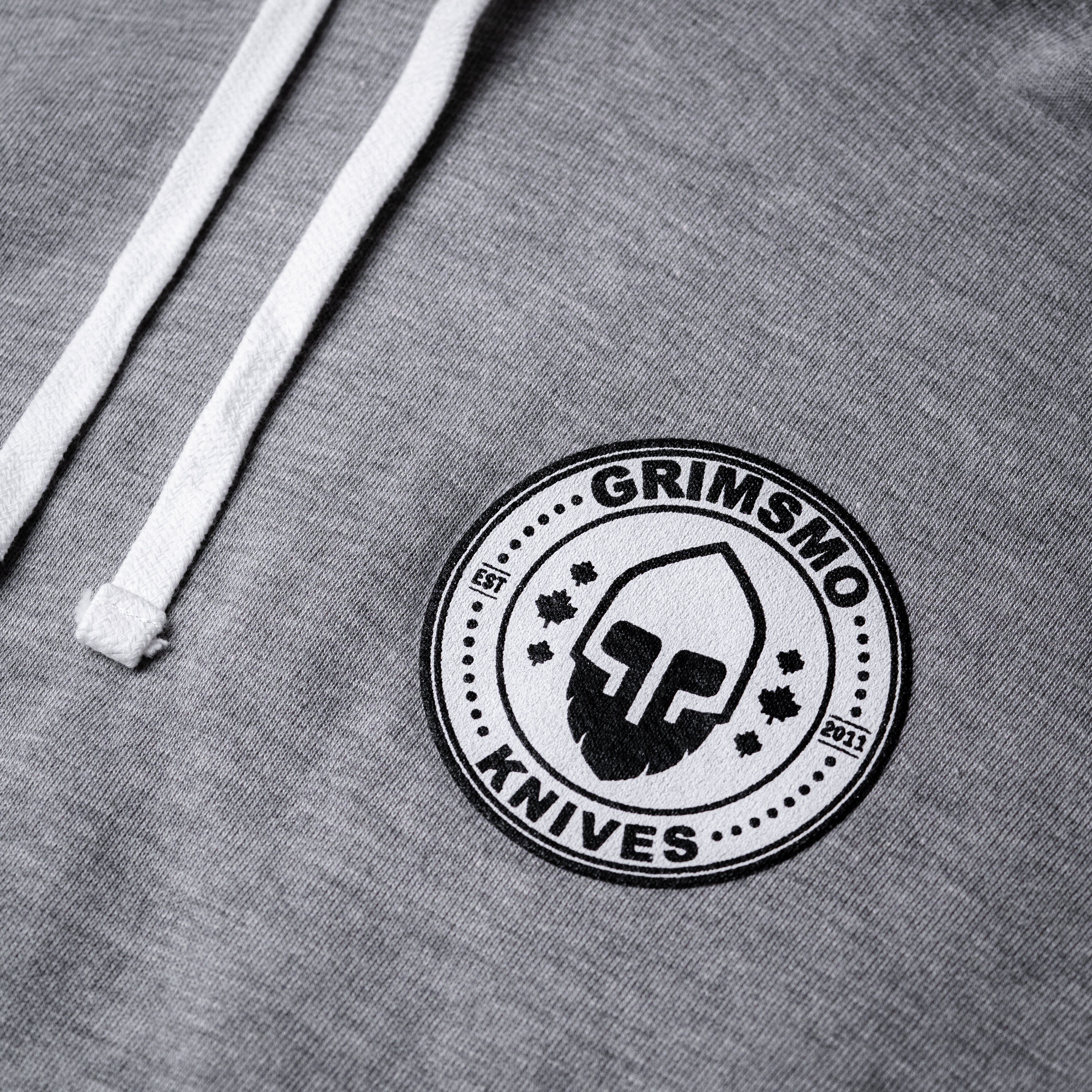 Grimsmo Badge Hoodie - Grey