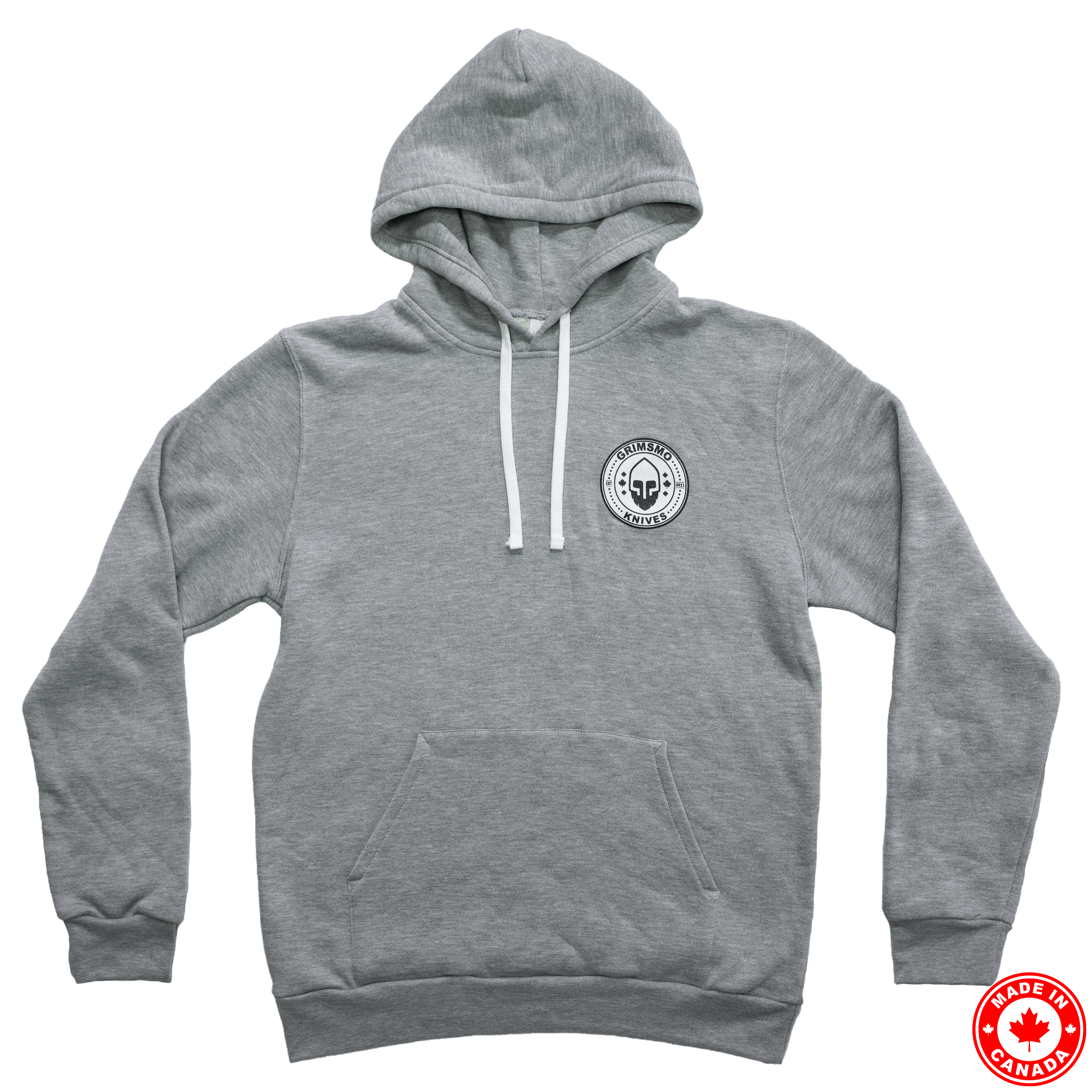 Grimsmo Badge Hoodie - Grey