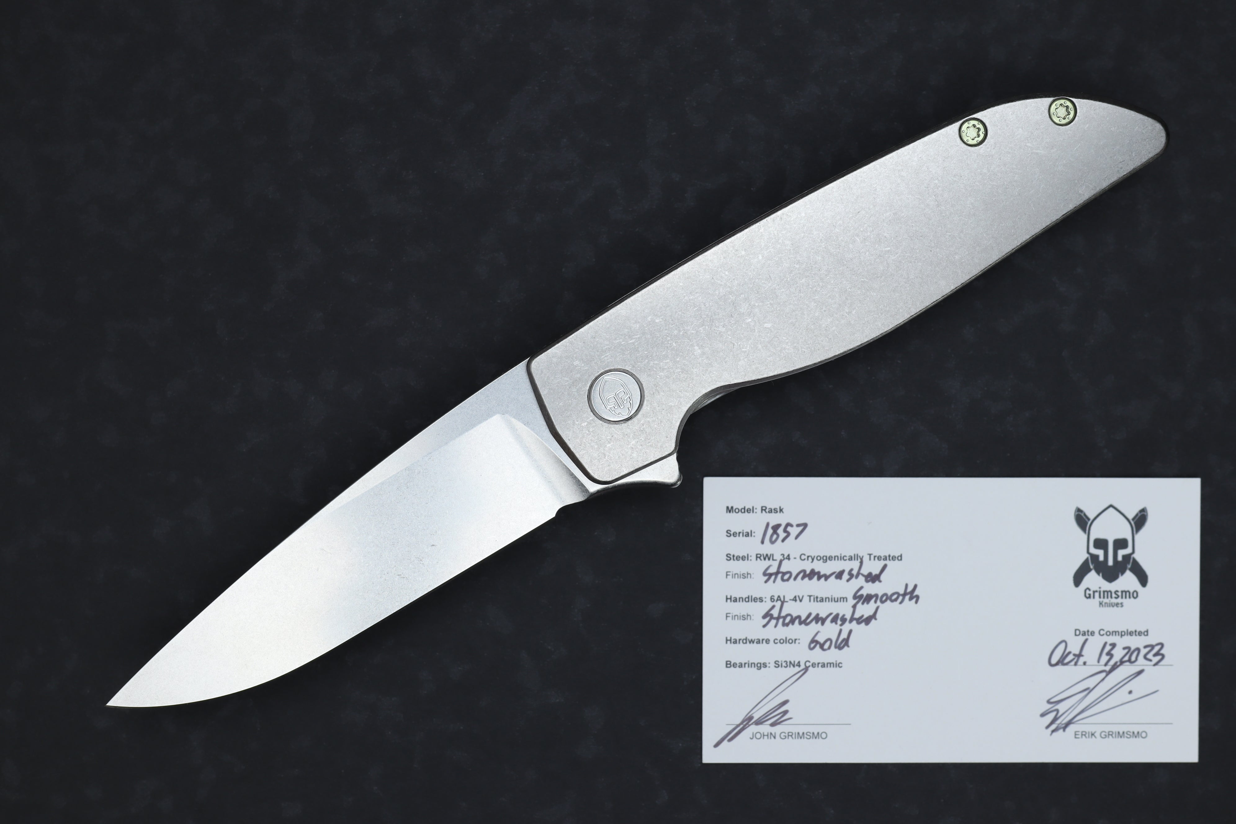 Rask #1857 83457271019