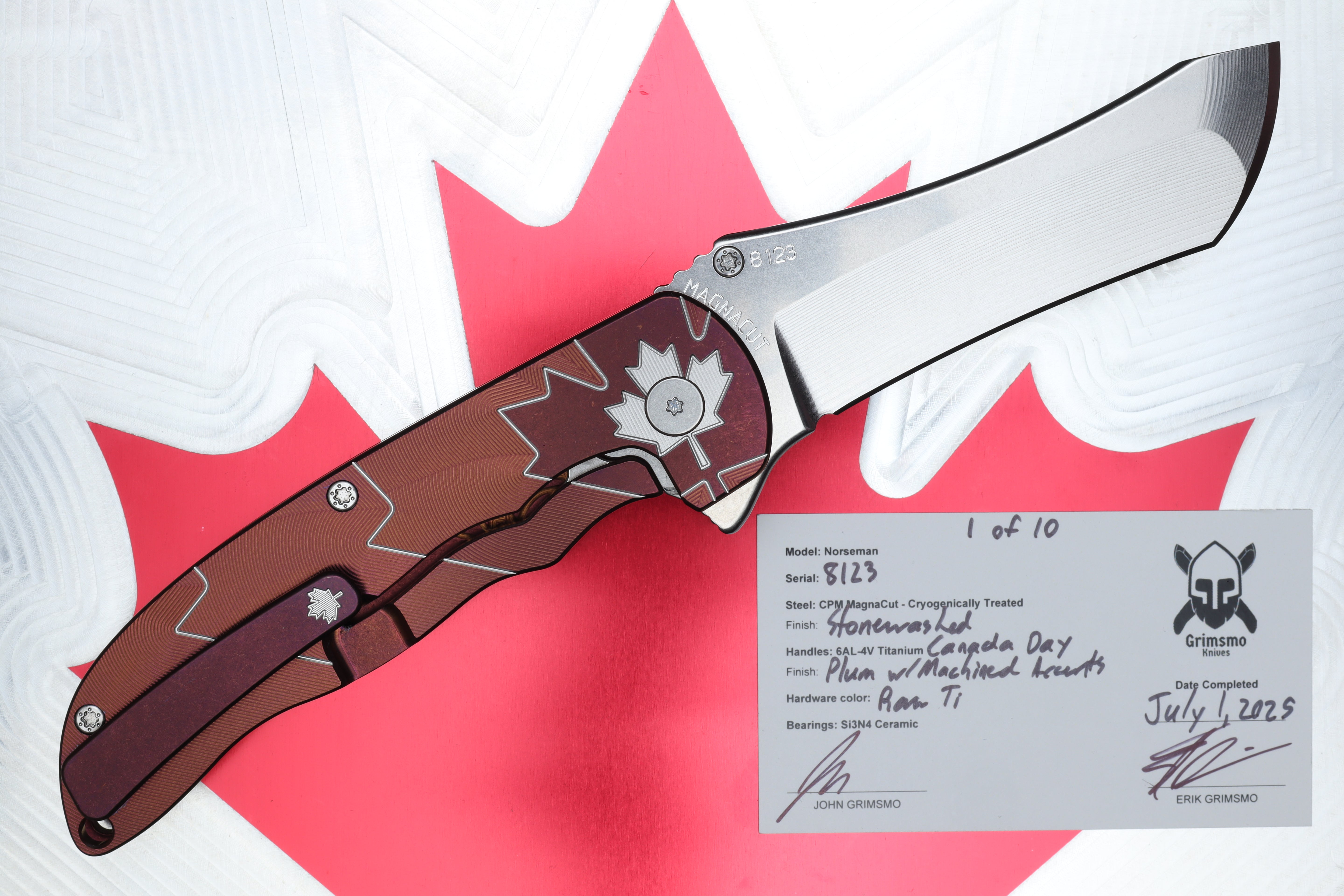 Canada Day Norseman #8123
