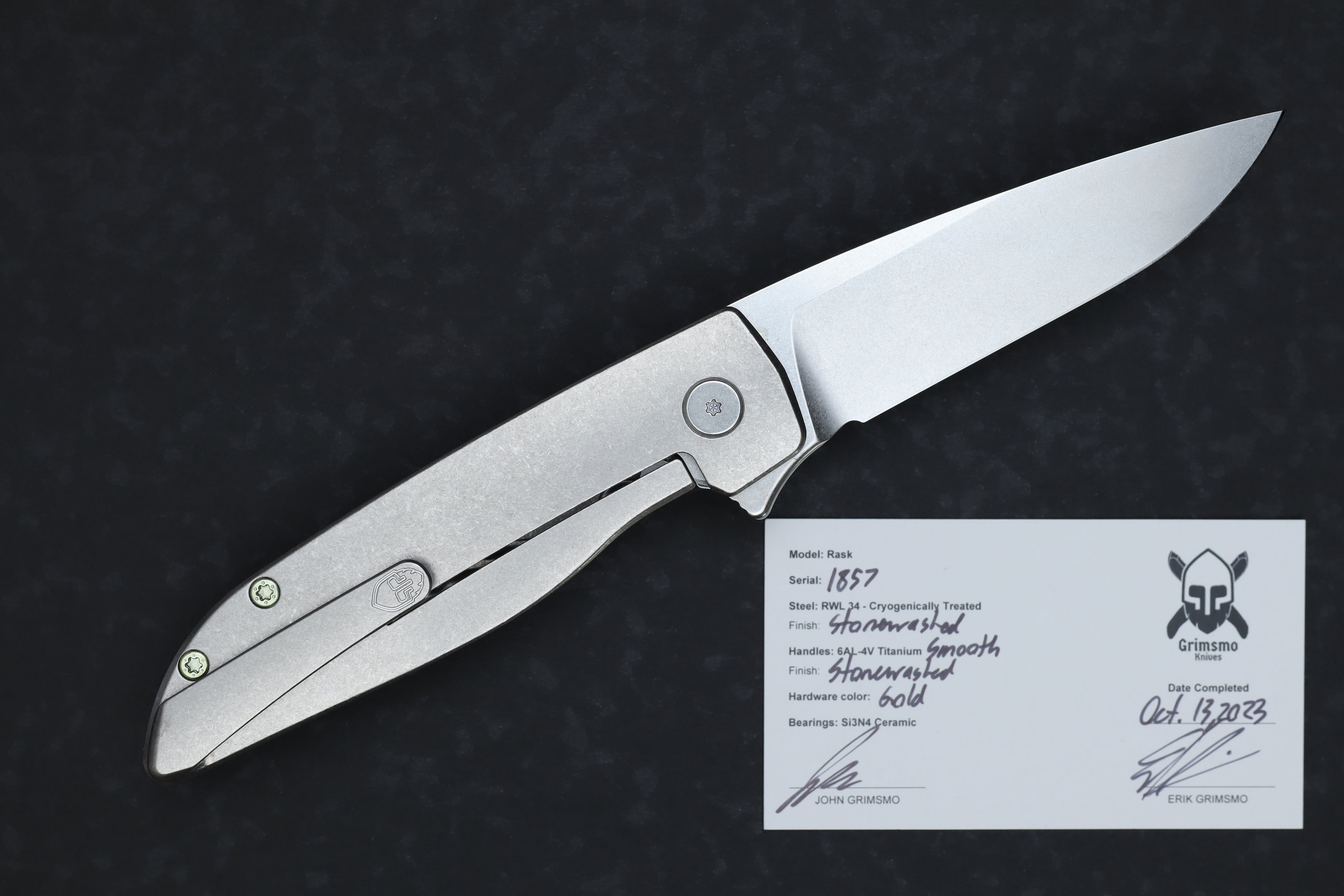 Rask #1857 83457271019