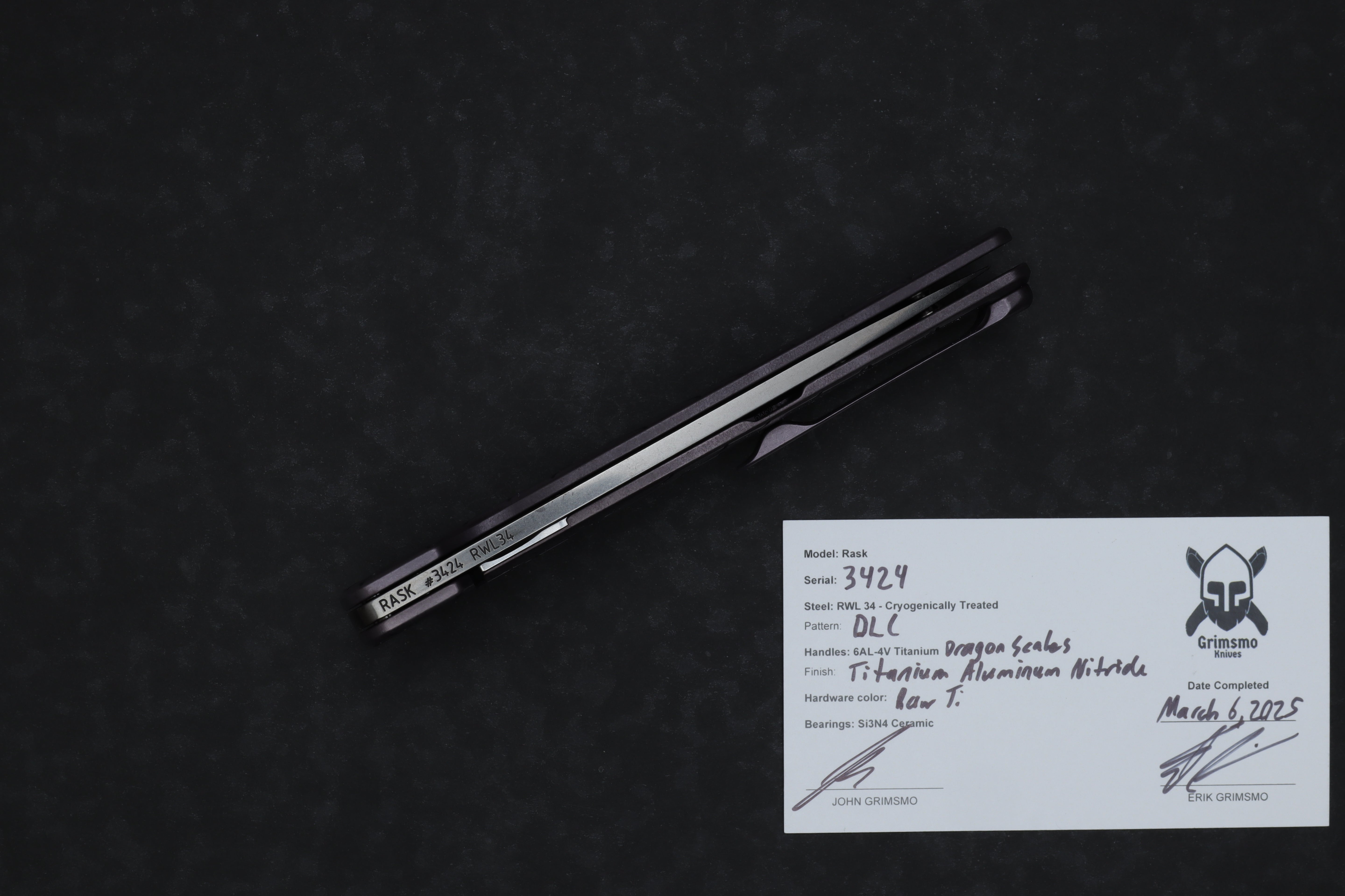 Rask #3424 9278340307