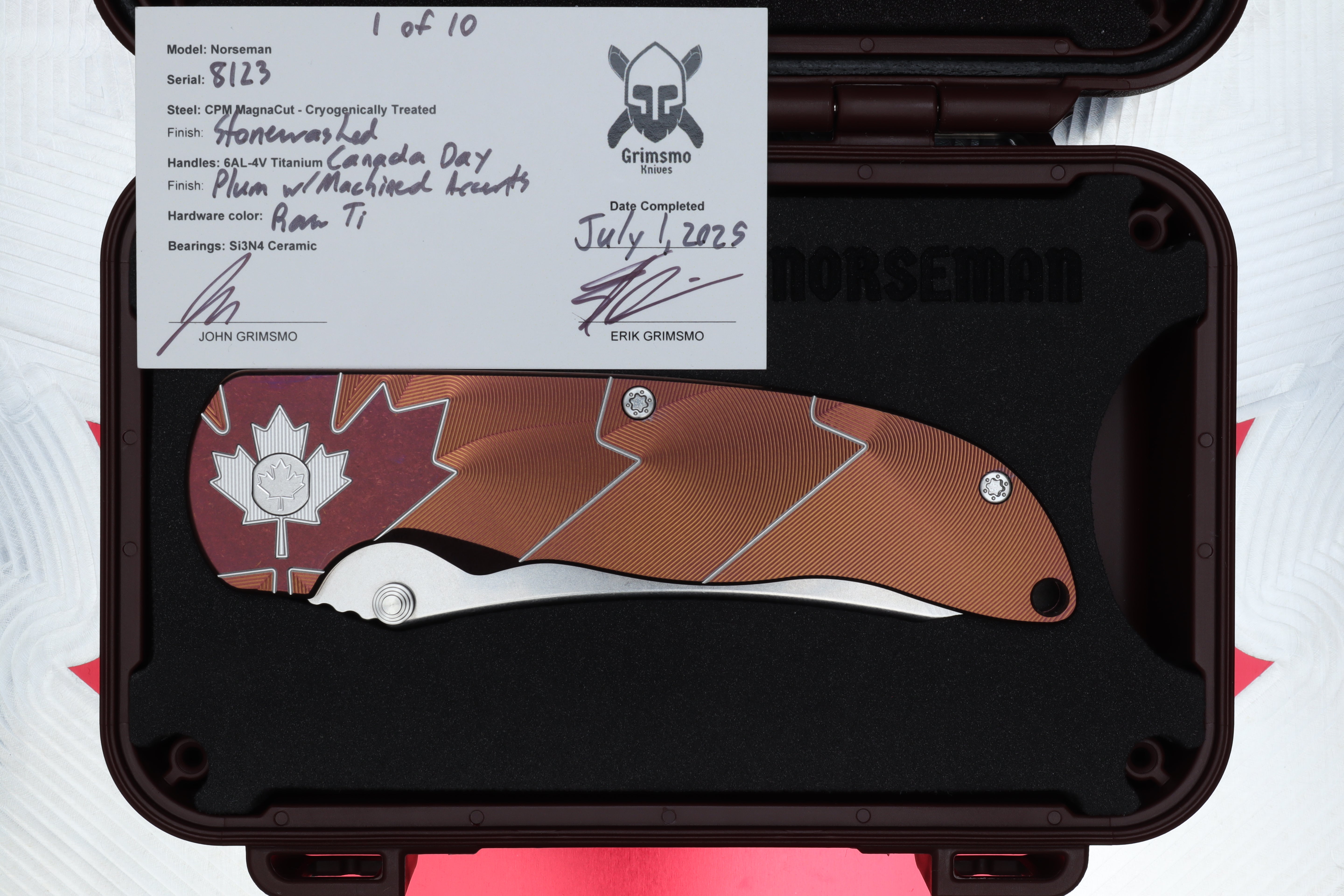 Canada Day Norseman #8123