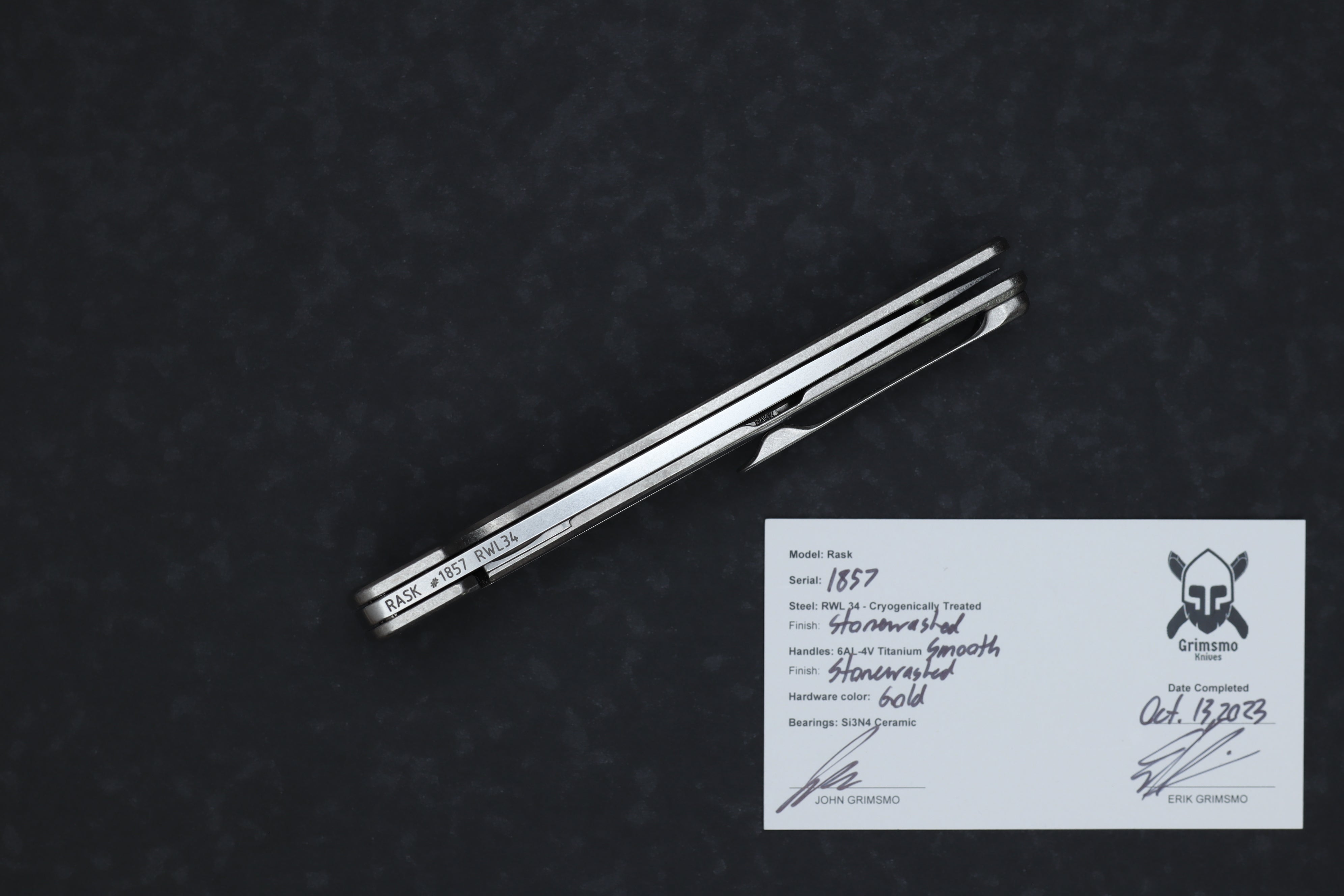 Rask #1857 83457271019