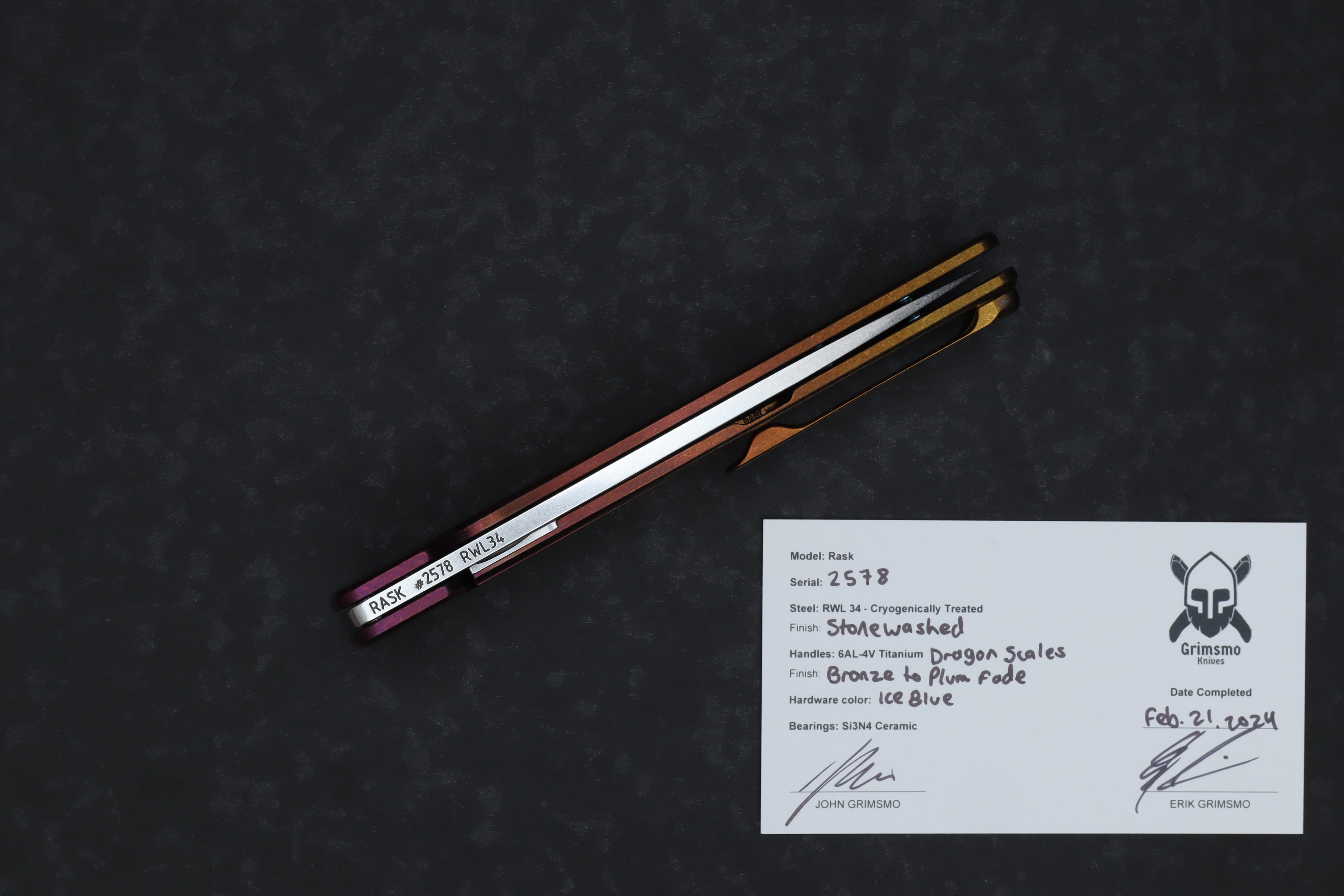 Rask #2578 9278340222