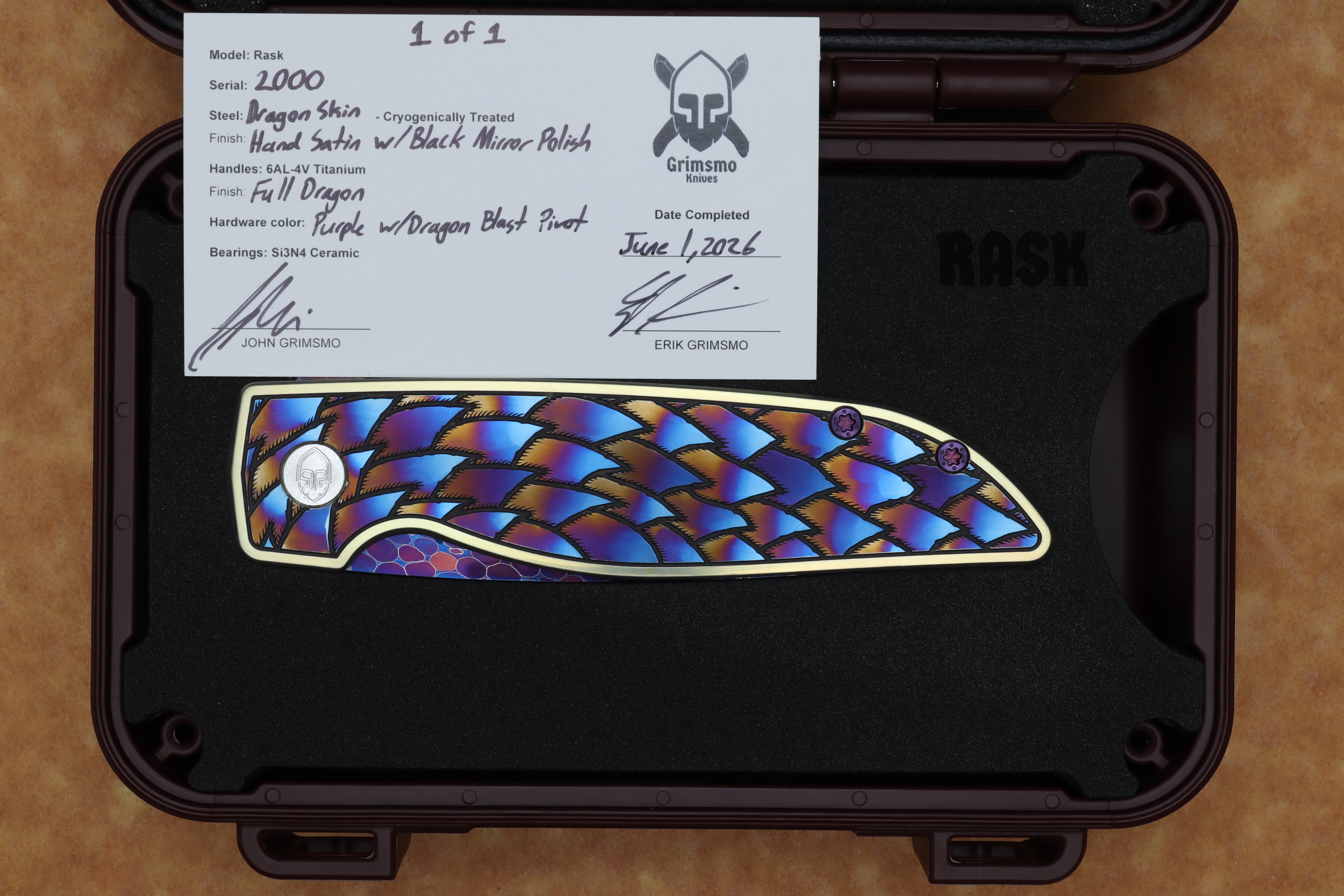 Rask #2000 Full Dragon