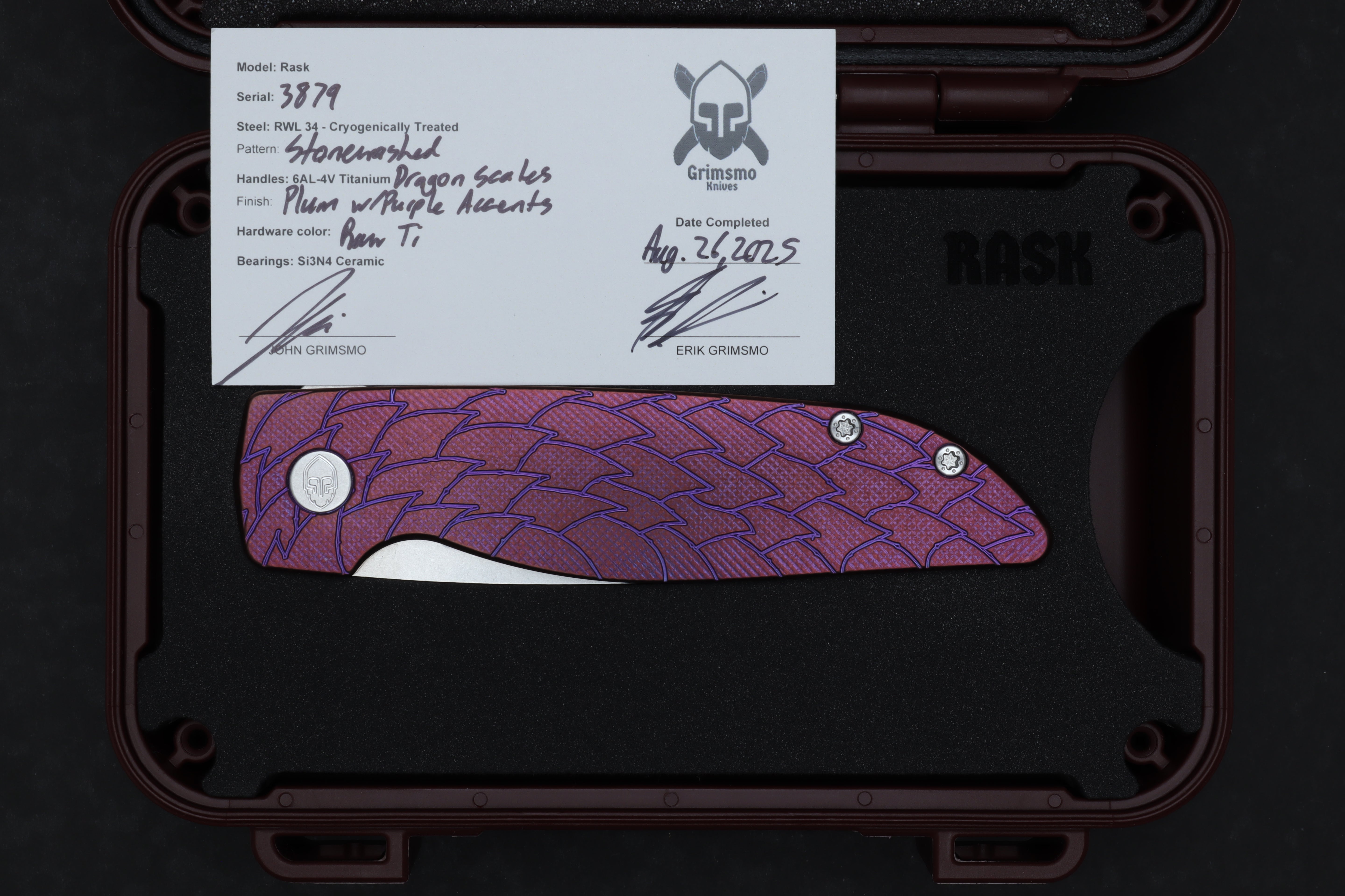 Rask #3879 9278340903
