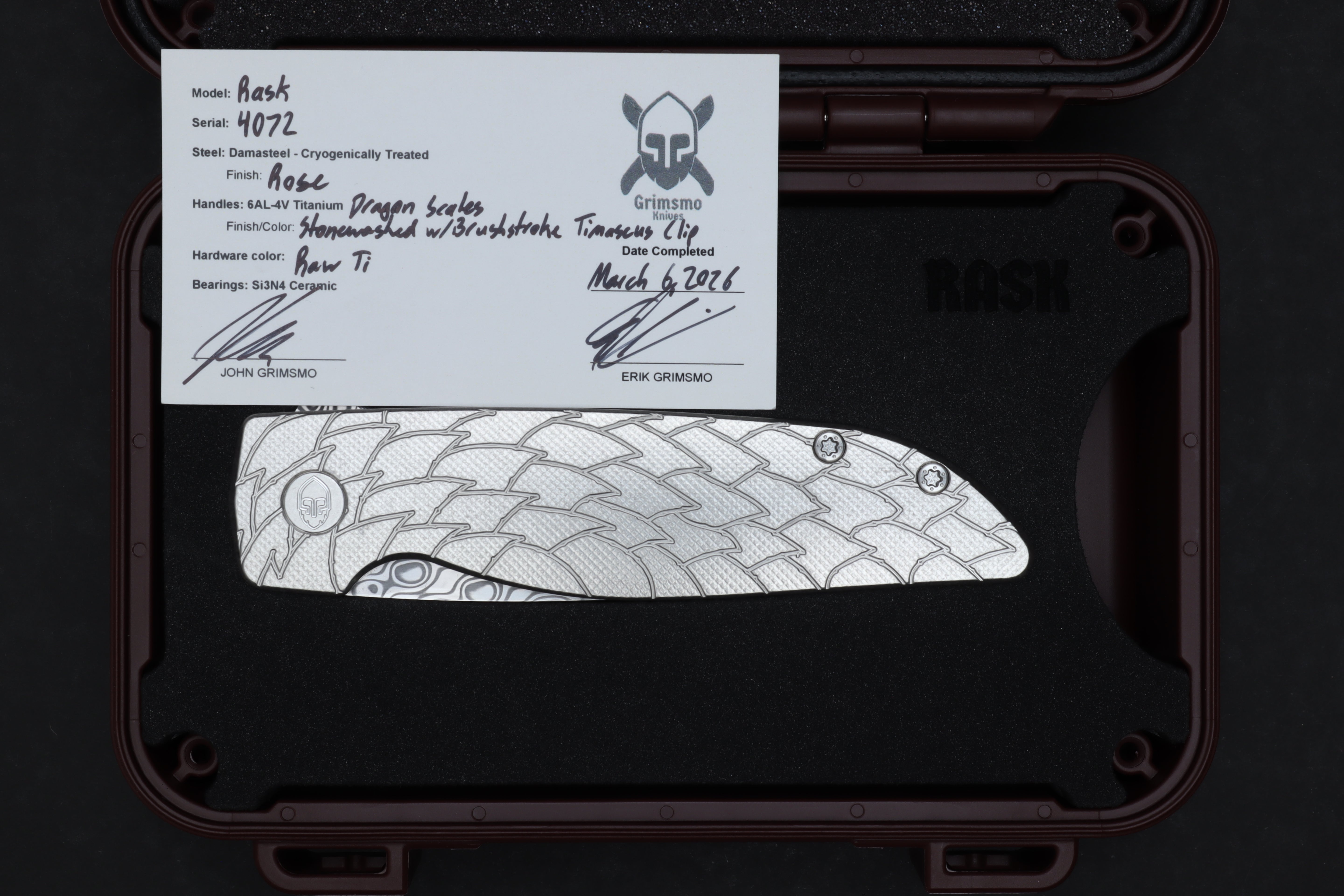 Rask #4072 9278340309