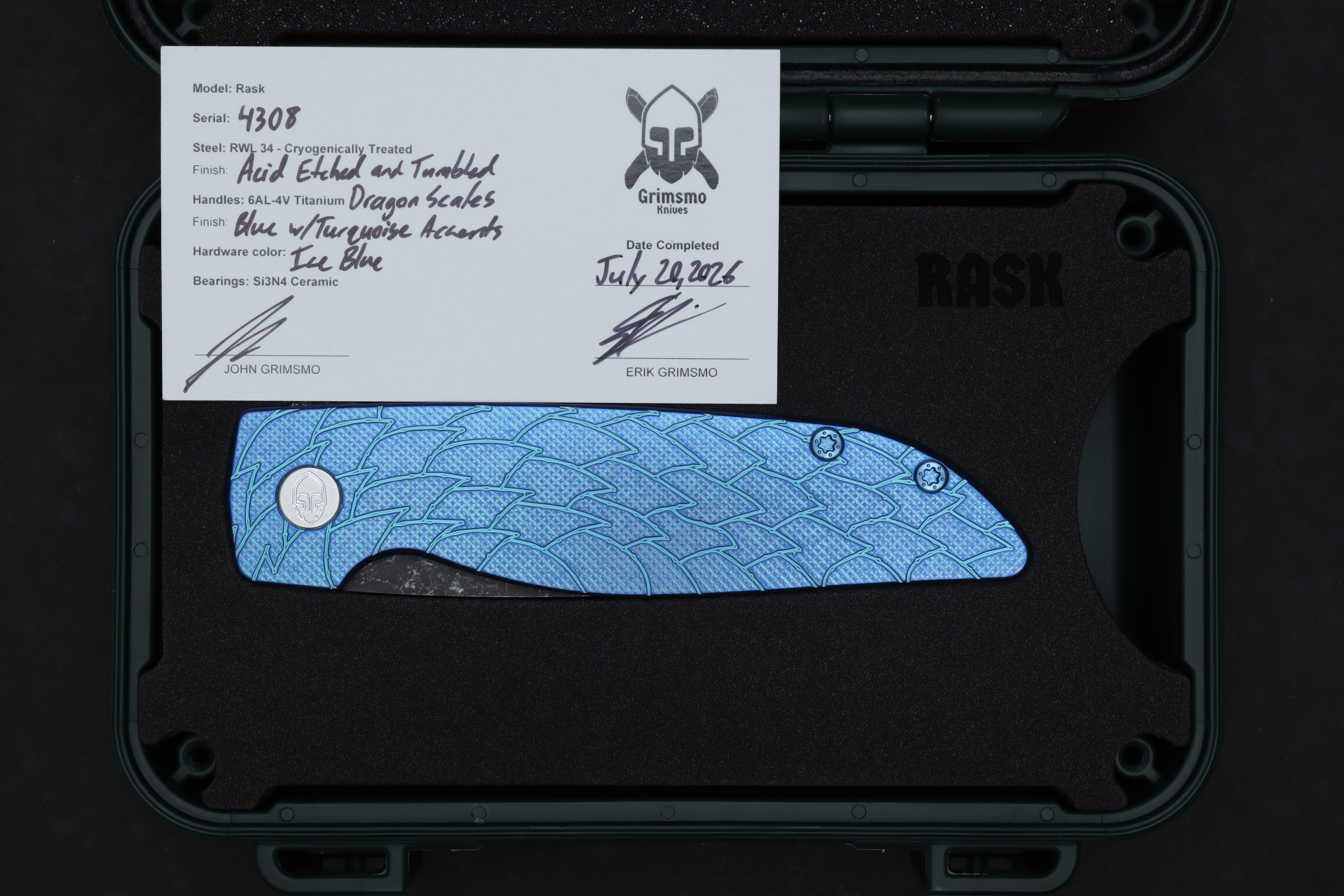 Rask #4308 9278340721