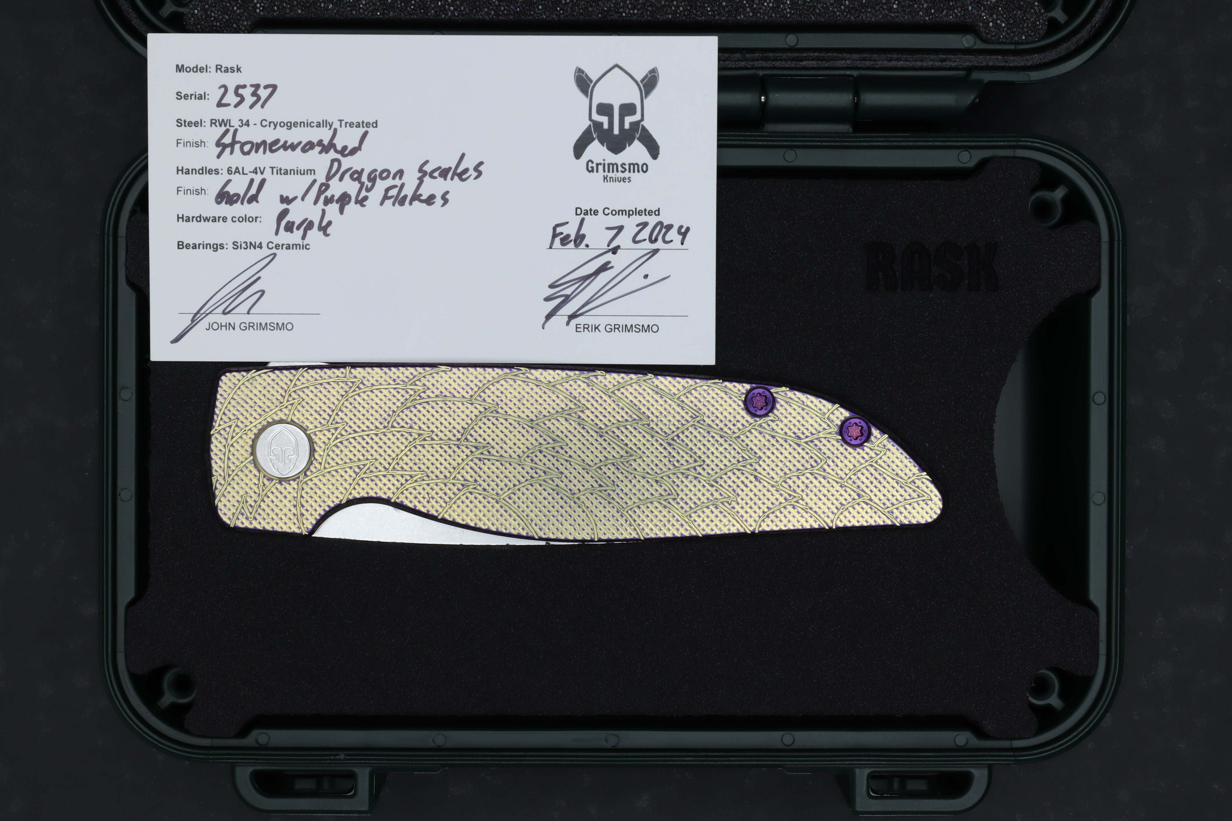 Rask #2537 9278340213