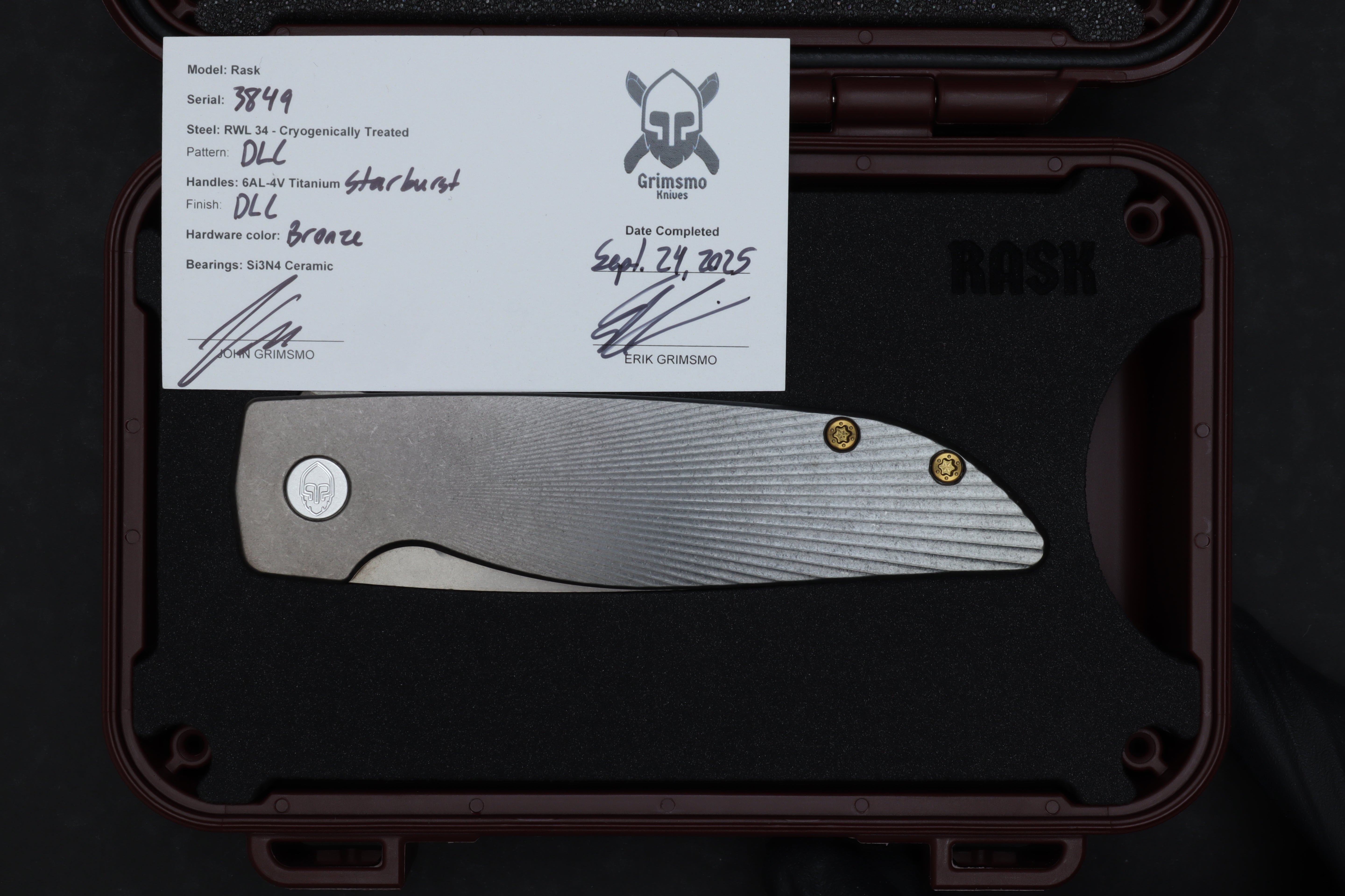 Rask #3849 9278340925