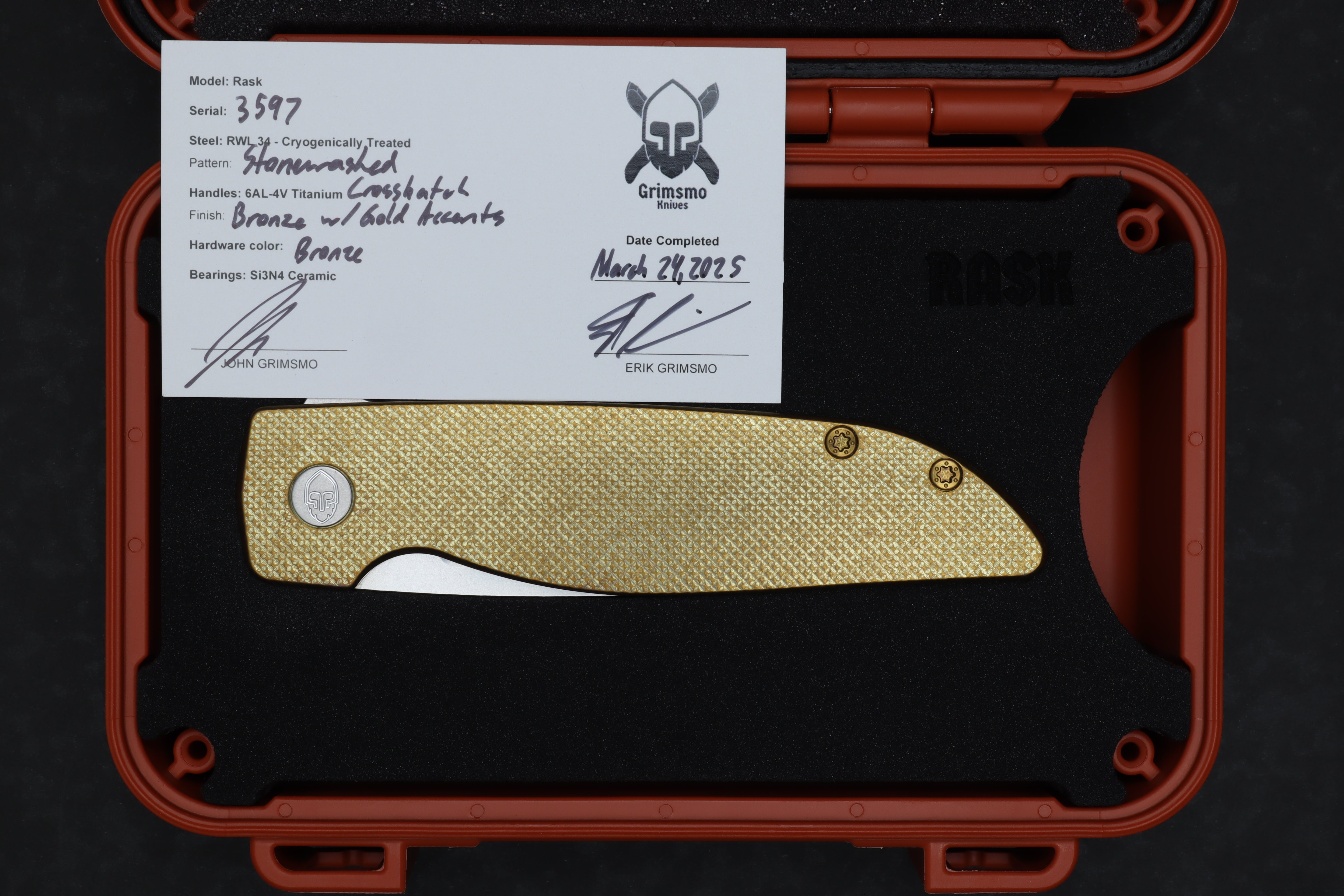 Rask #3597 9278340325