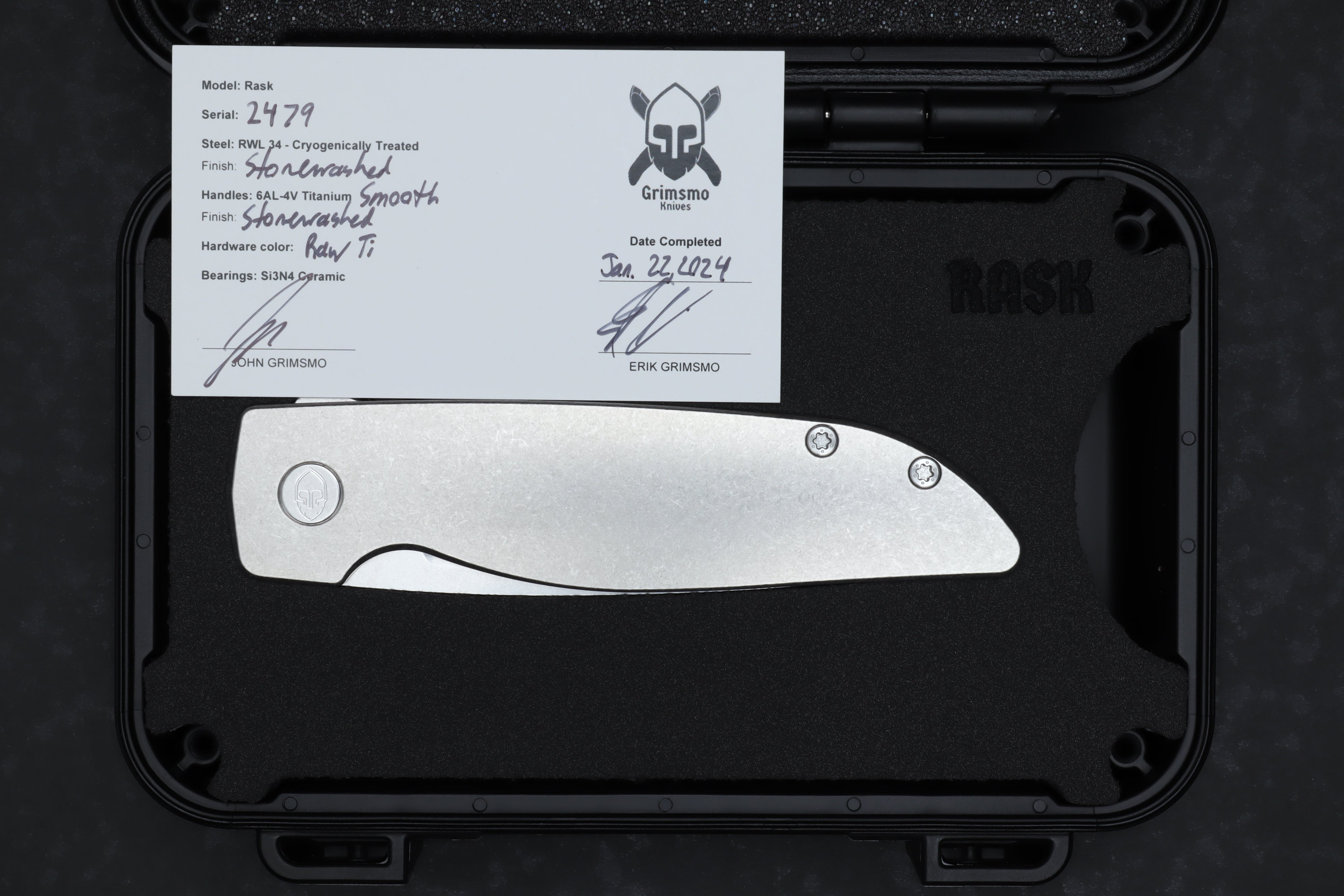 Rask #2479 8594850124