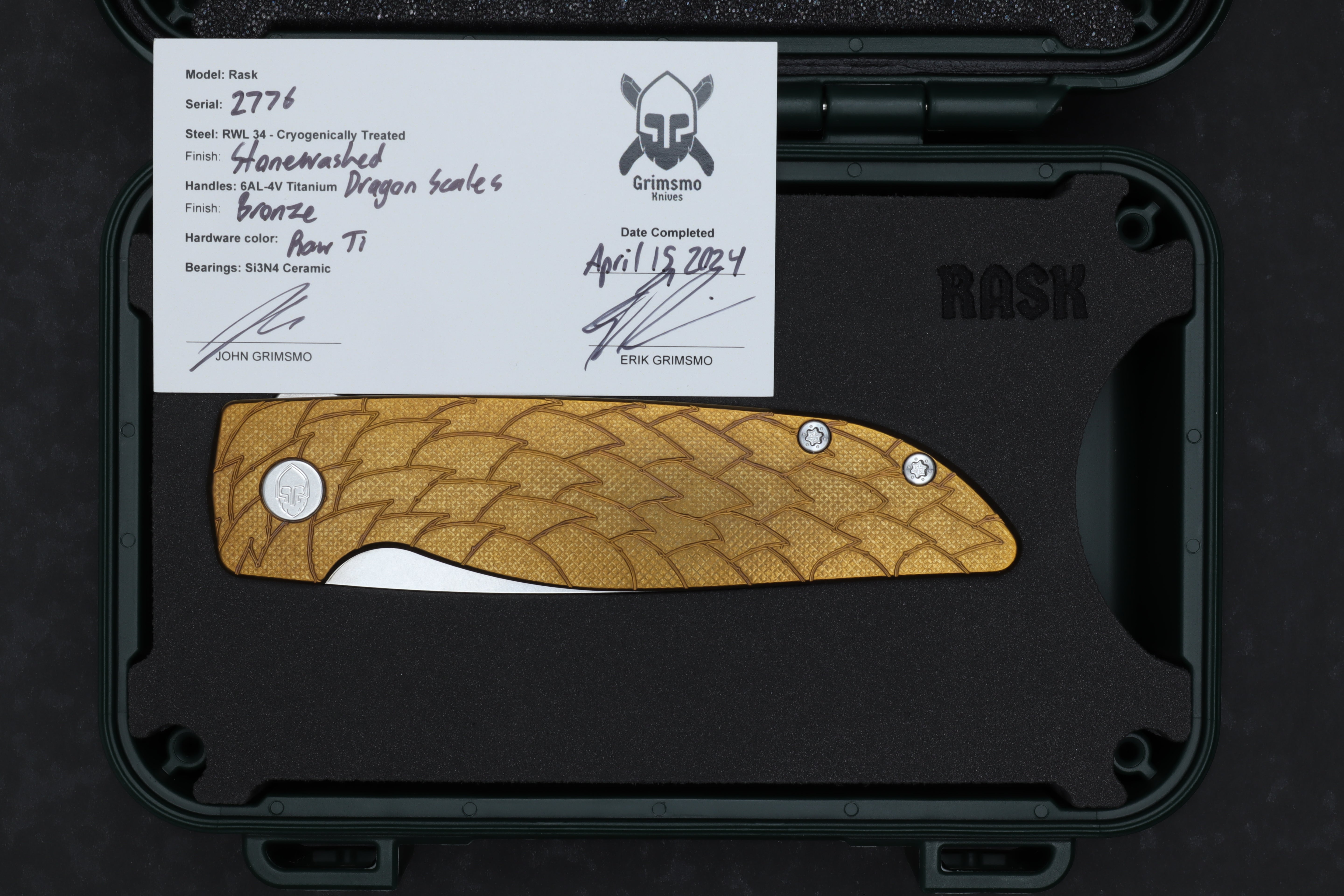 Rask #2776 9278340417