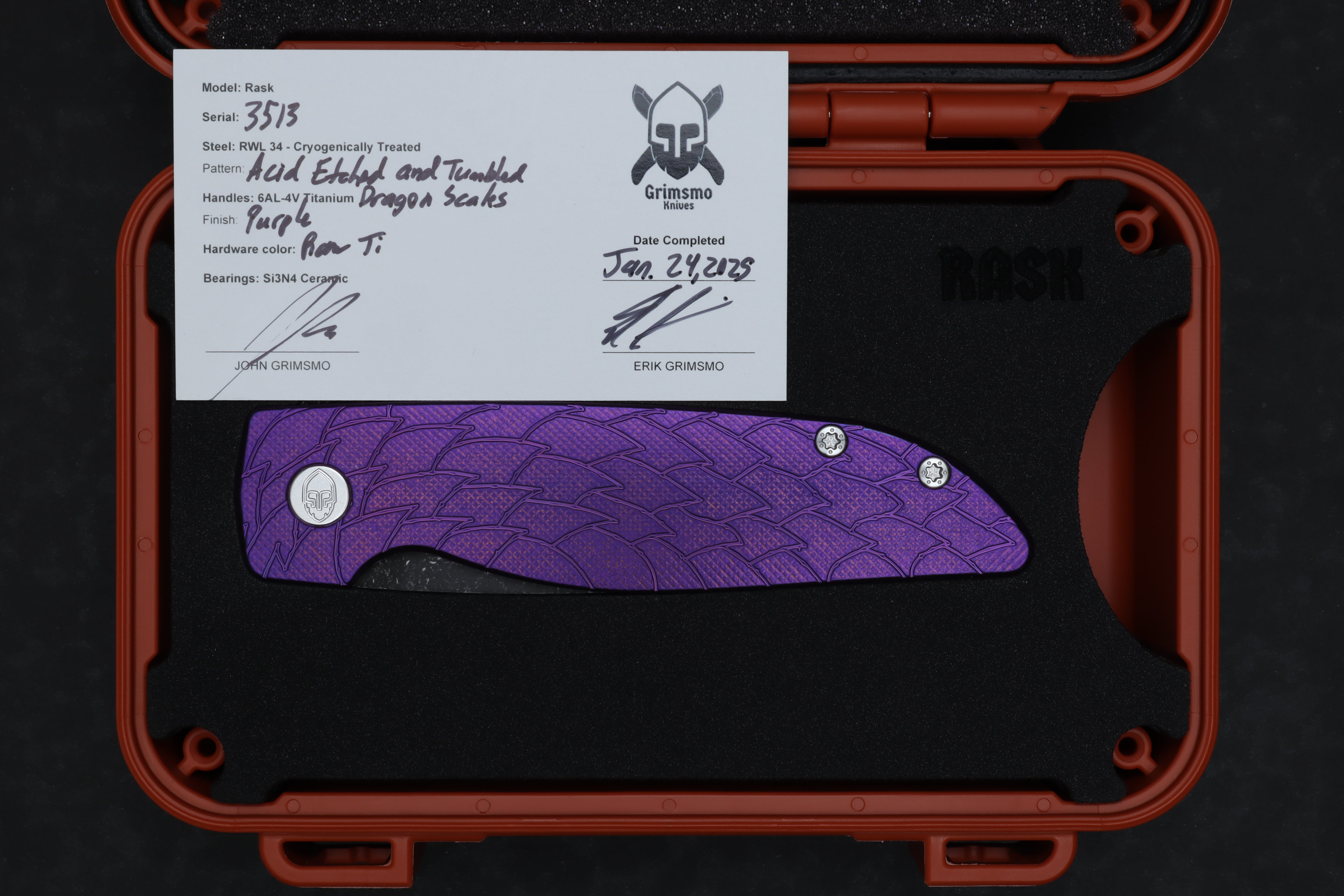 Rask #3513 9278340128