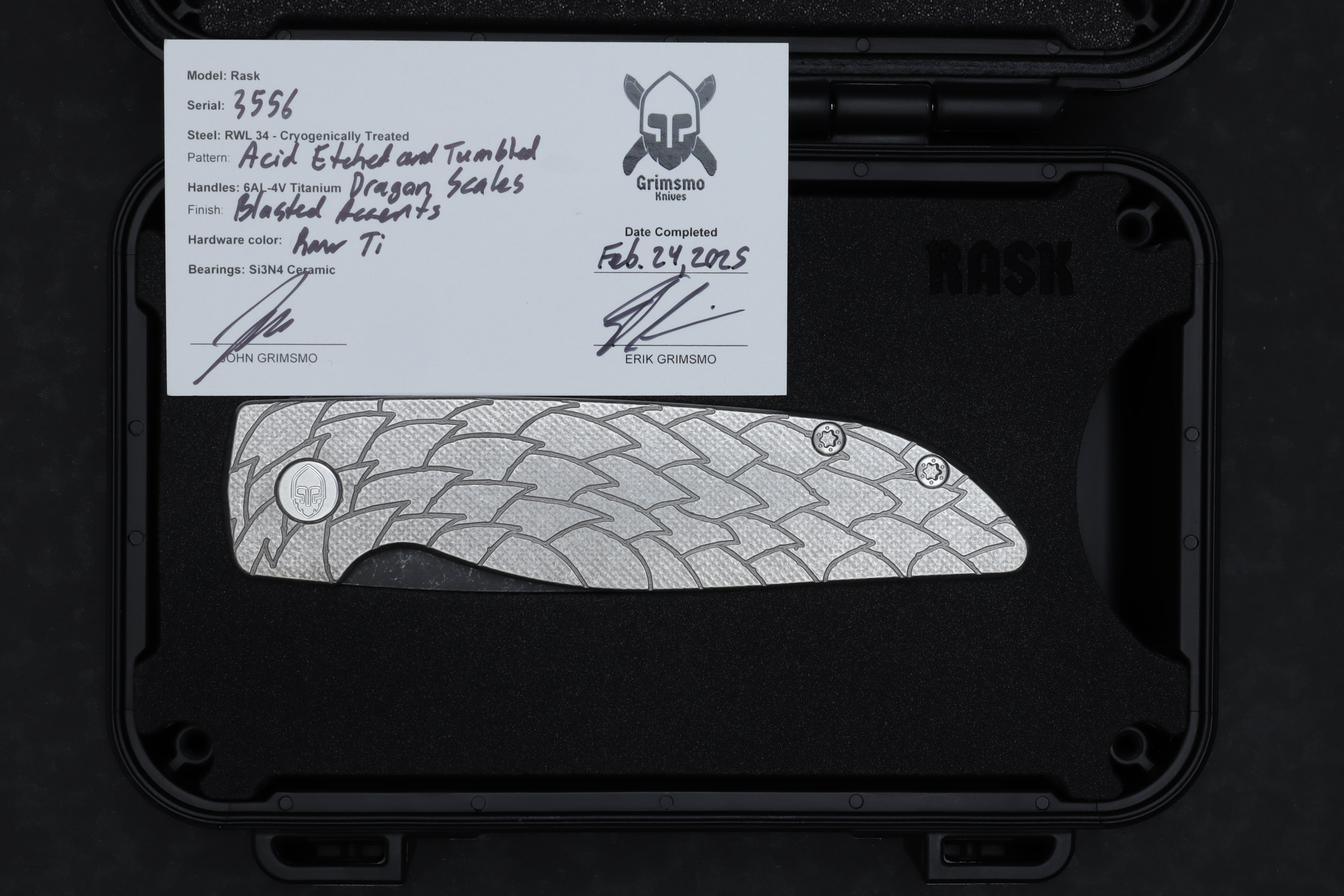 Rask #3556 9278340224