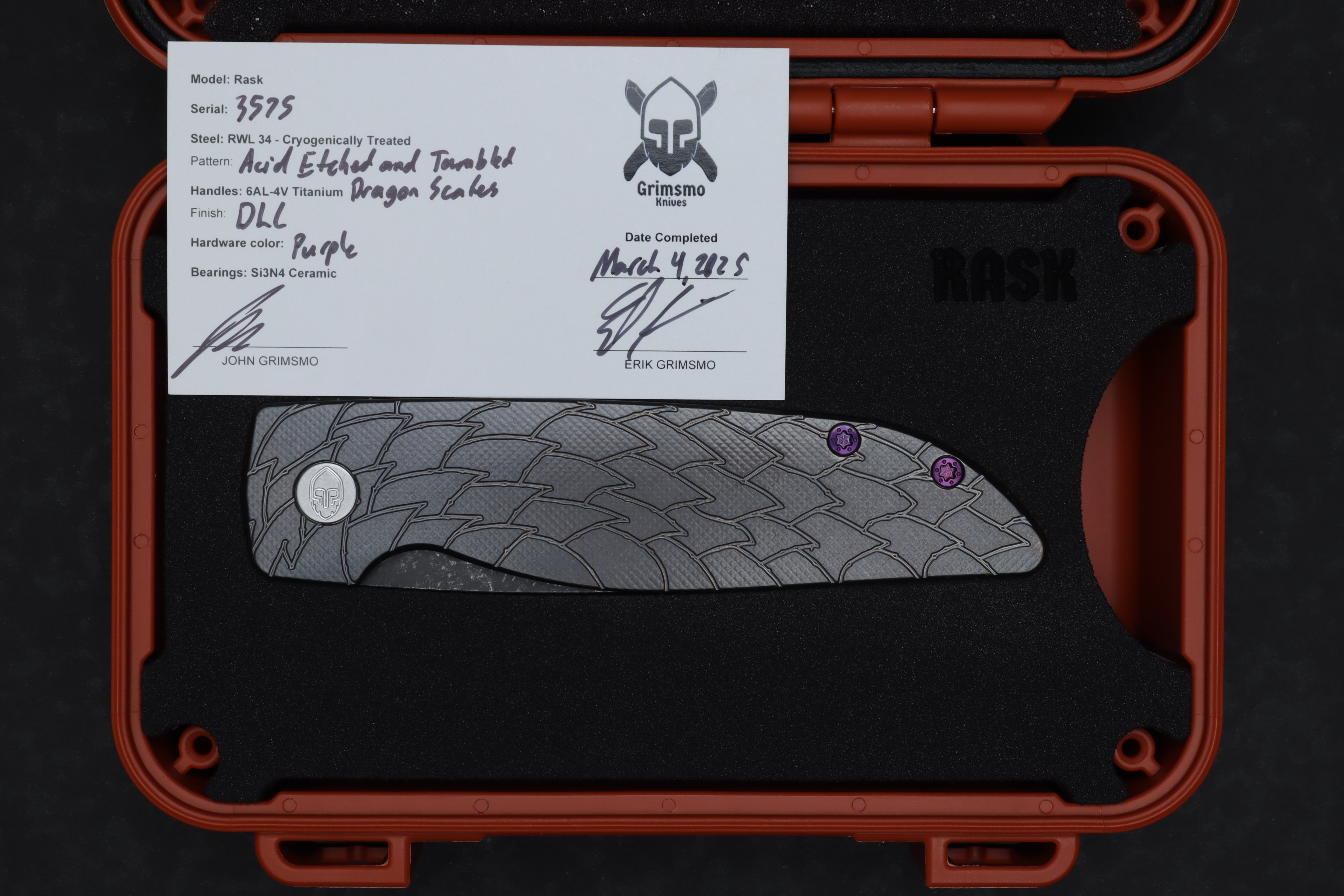 Rask #3575 9278340305