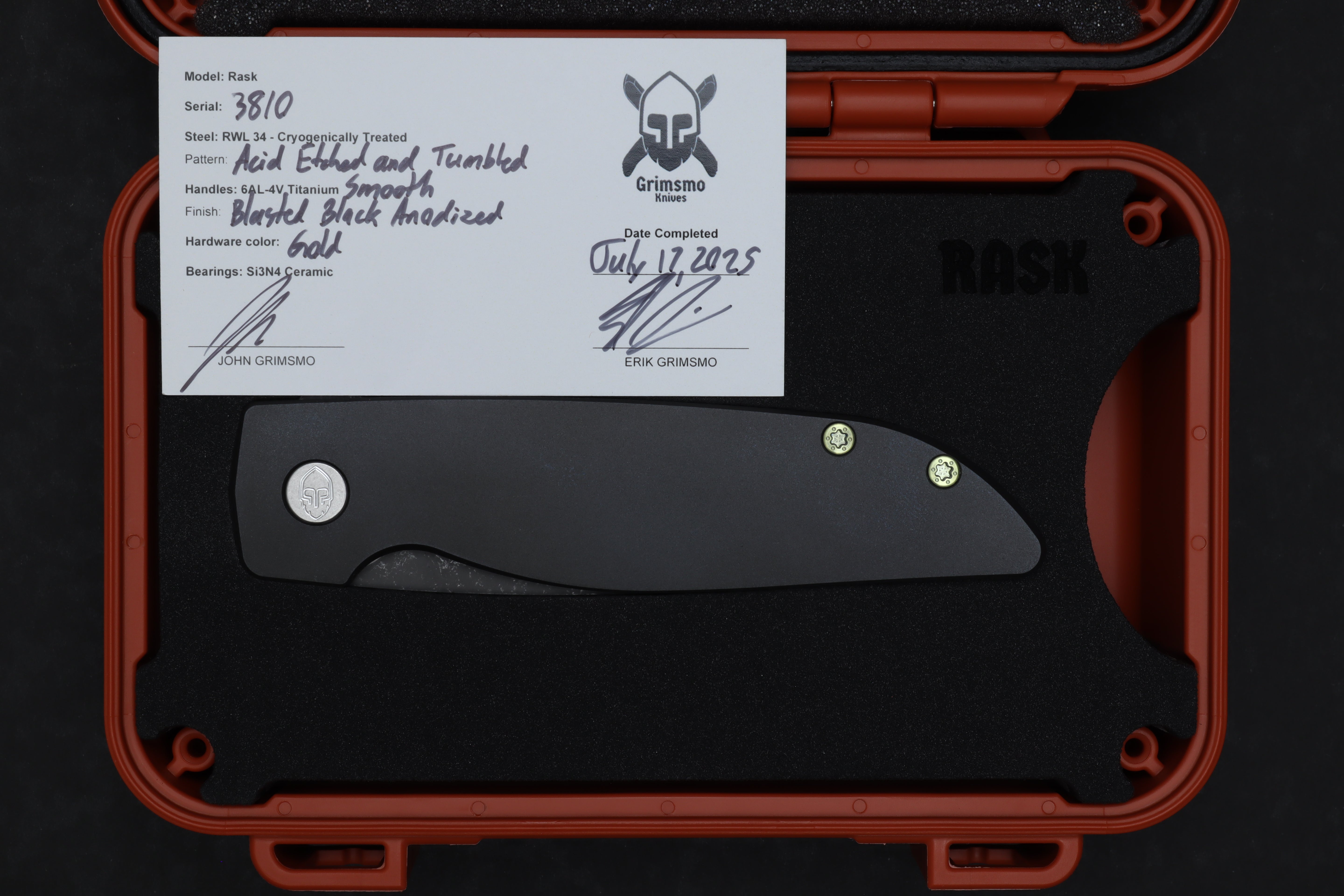 Rask #3810 9278340721
