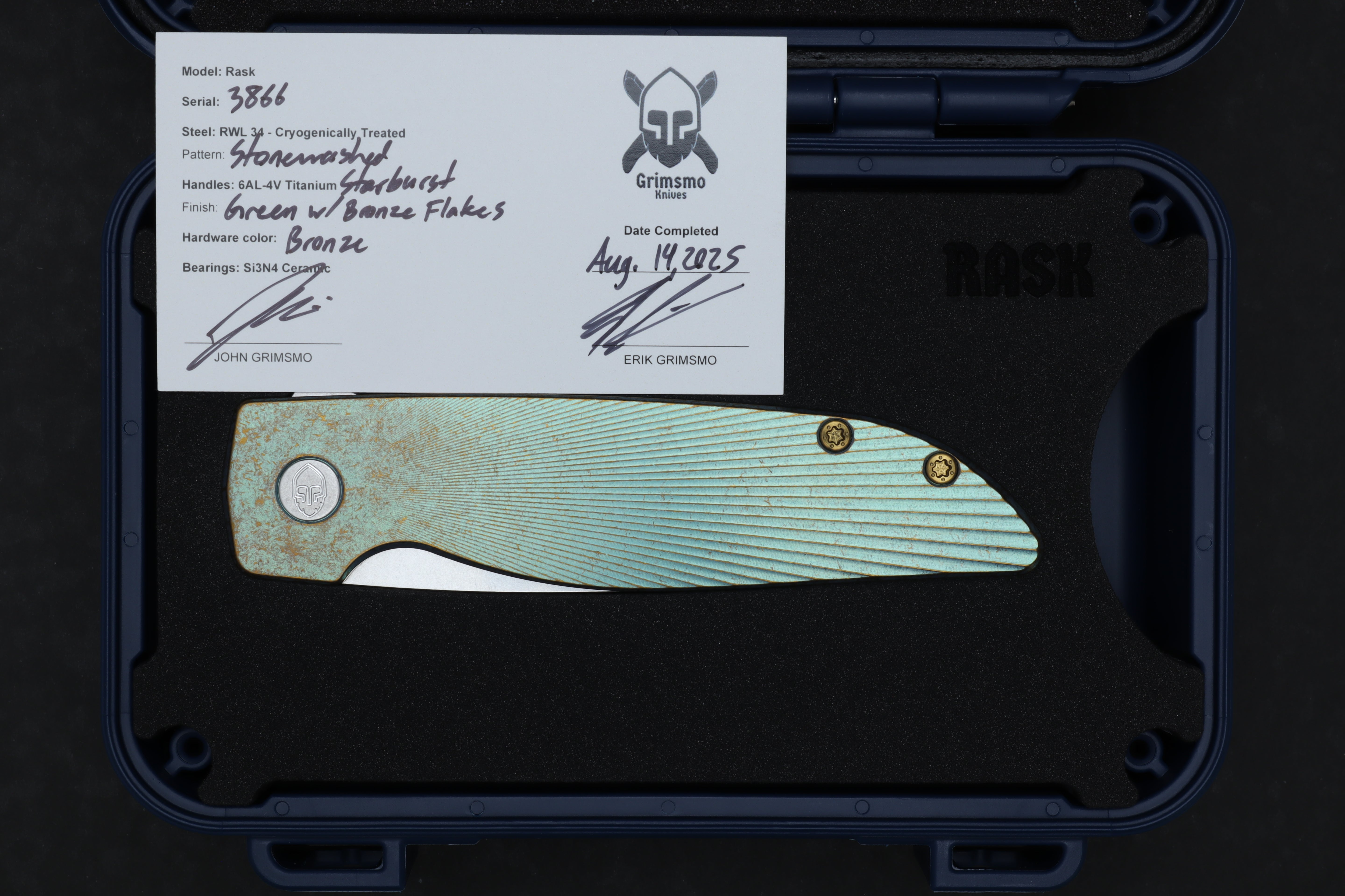 Rask #3866 9278340818
