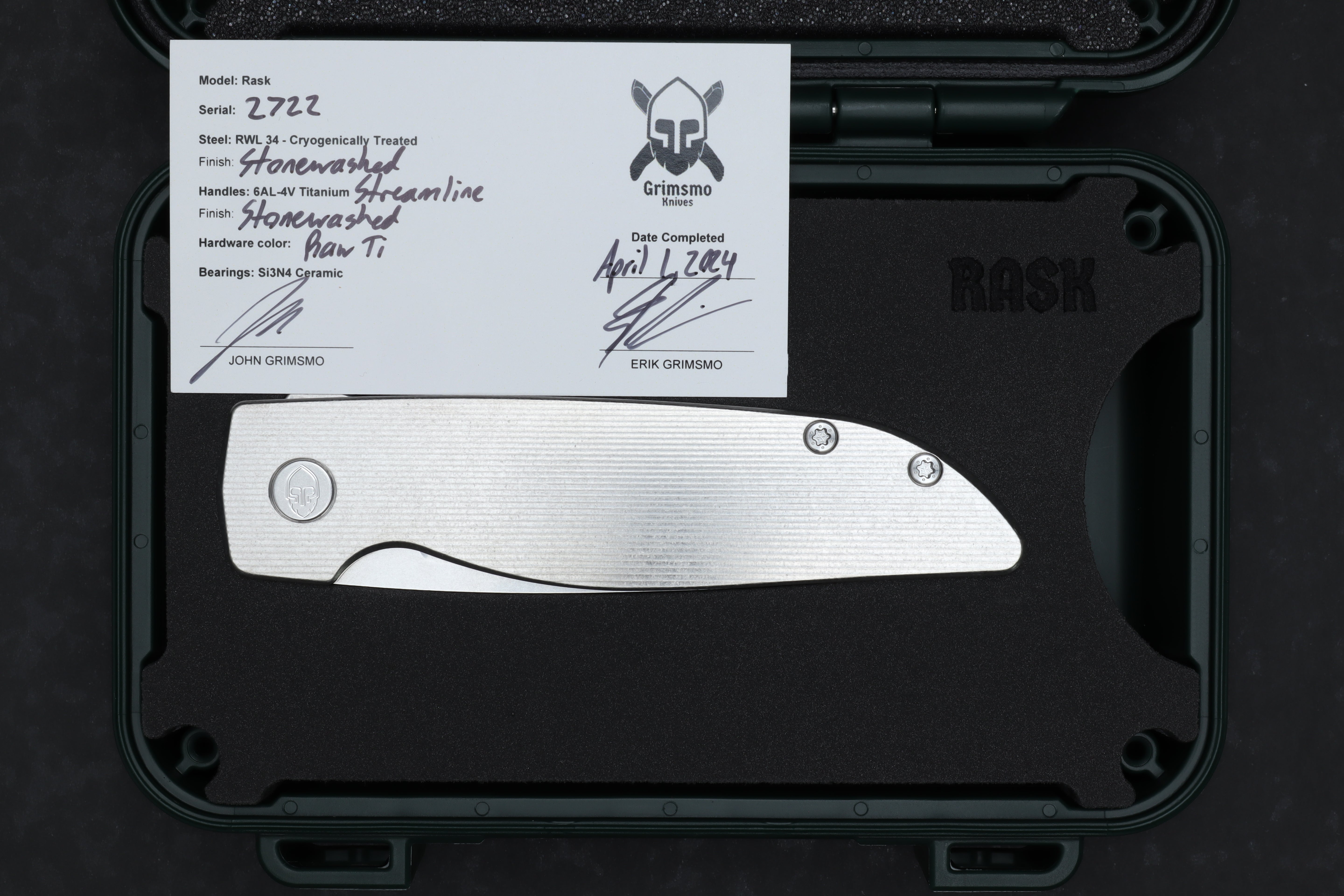 Rask #2722 9278340411