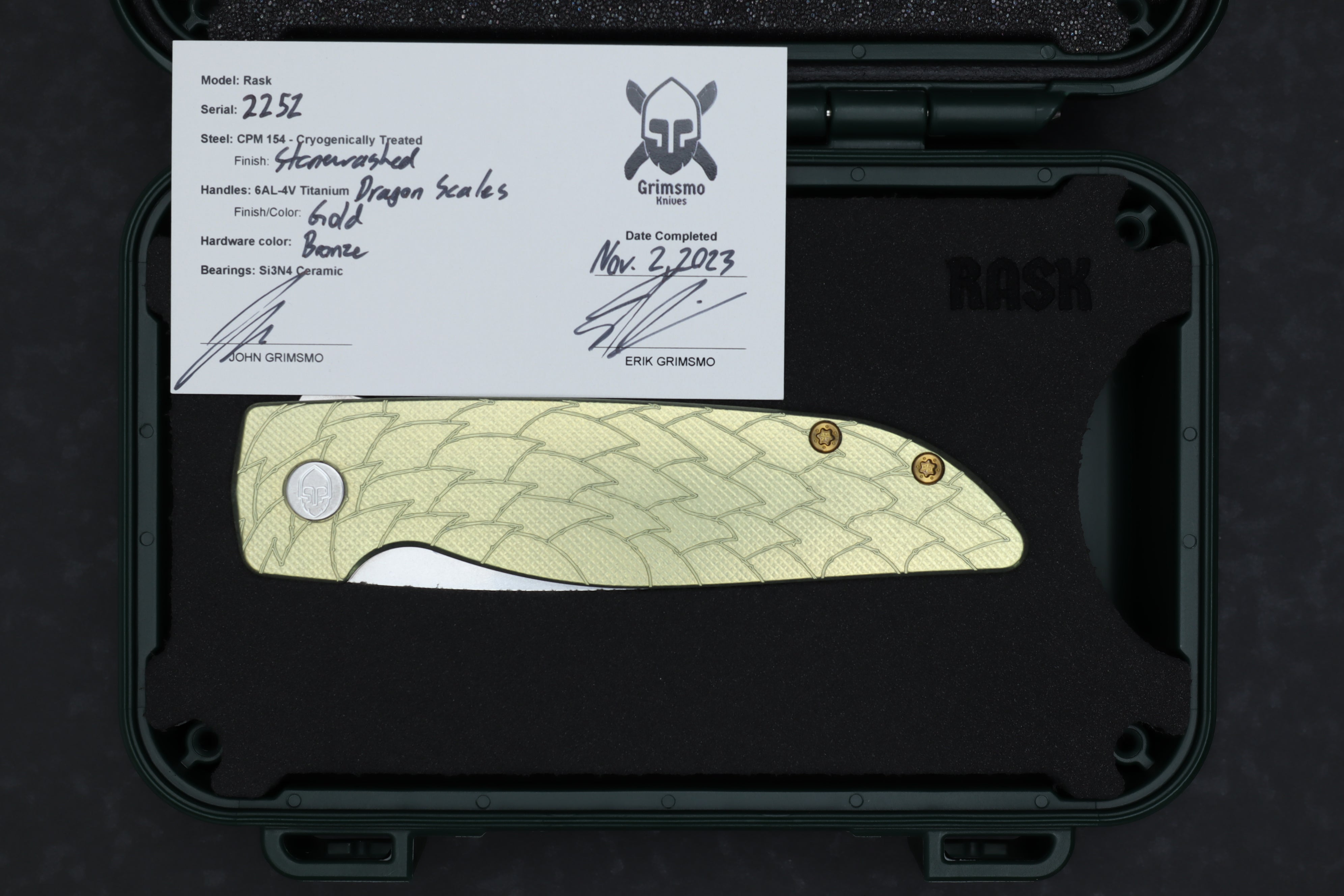 Rask #2252 8594851103