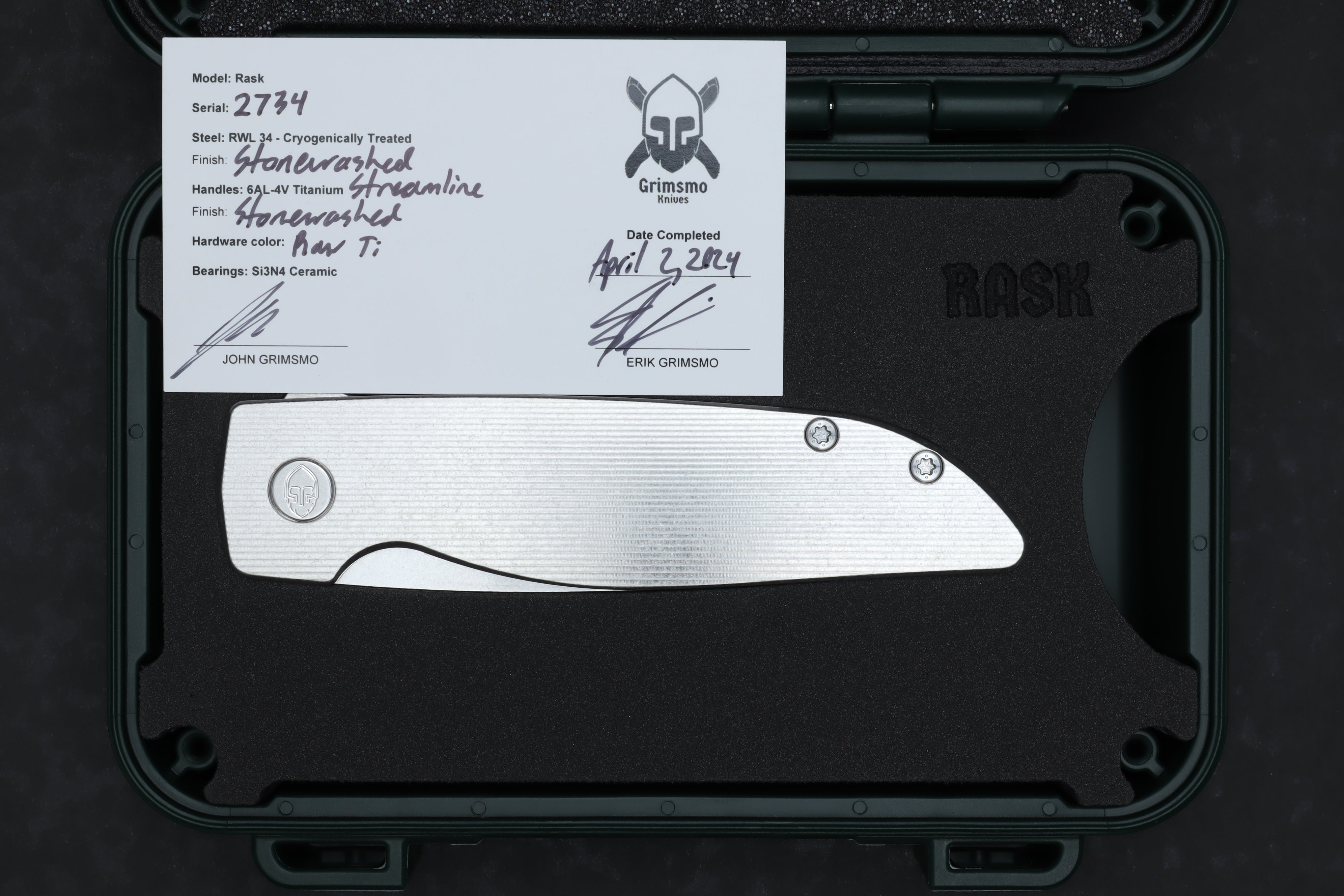 Rask #2734 9278340404