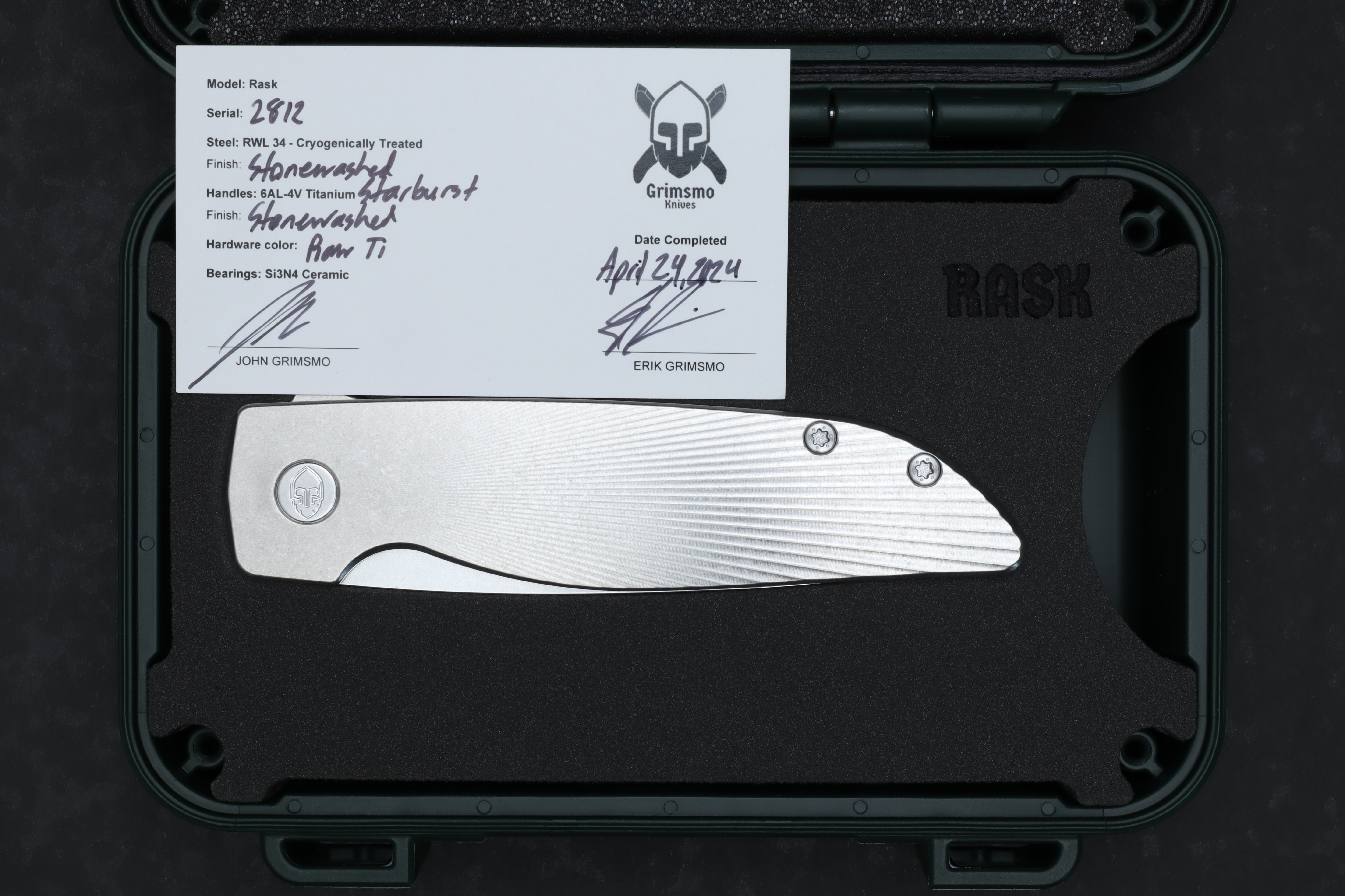 Rask #2812 9278340425