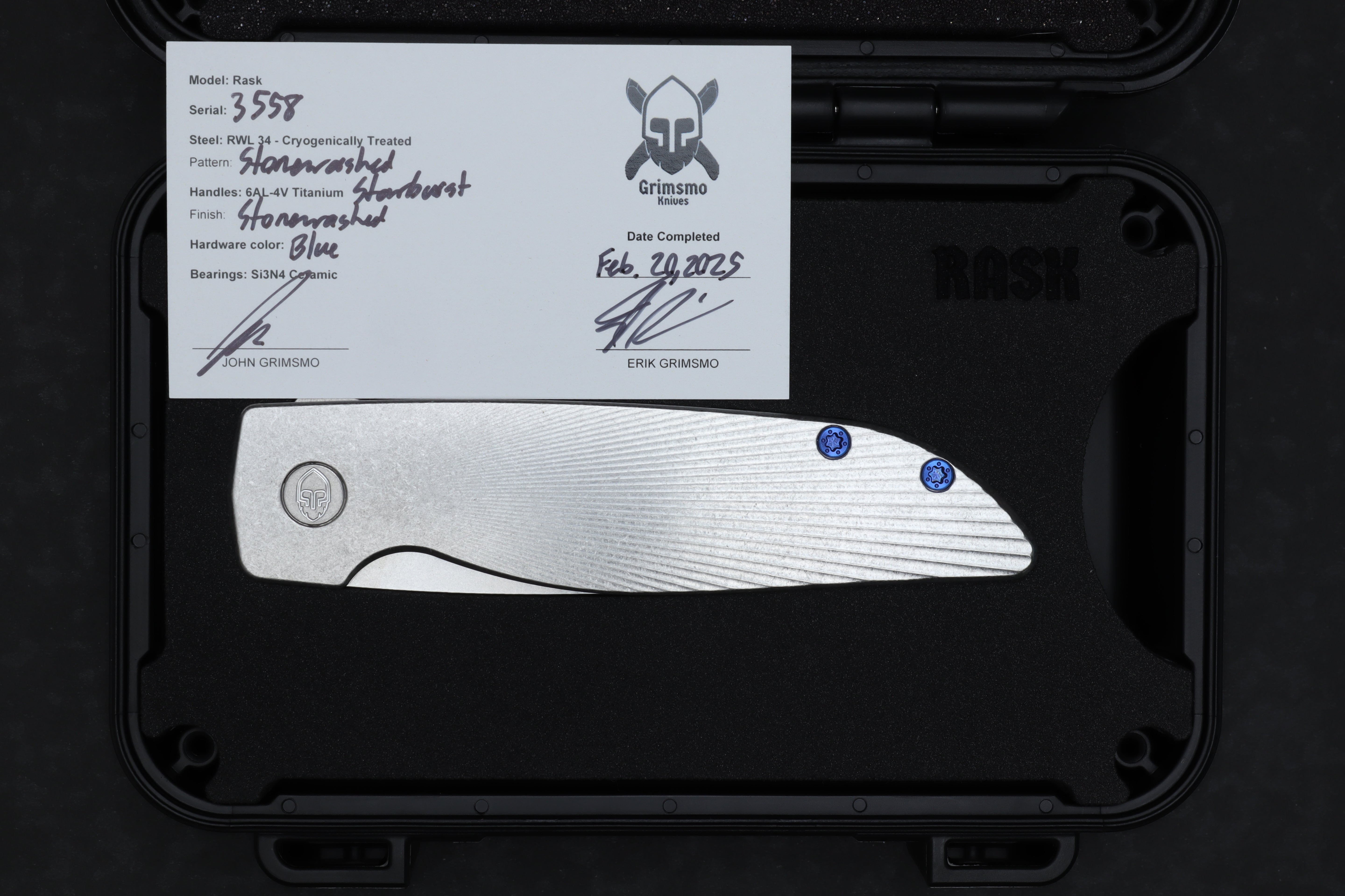 Rask #3558 9278340224