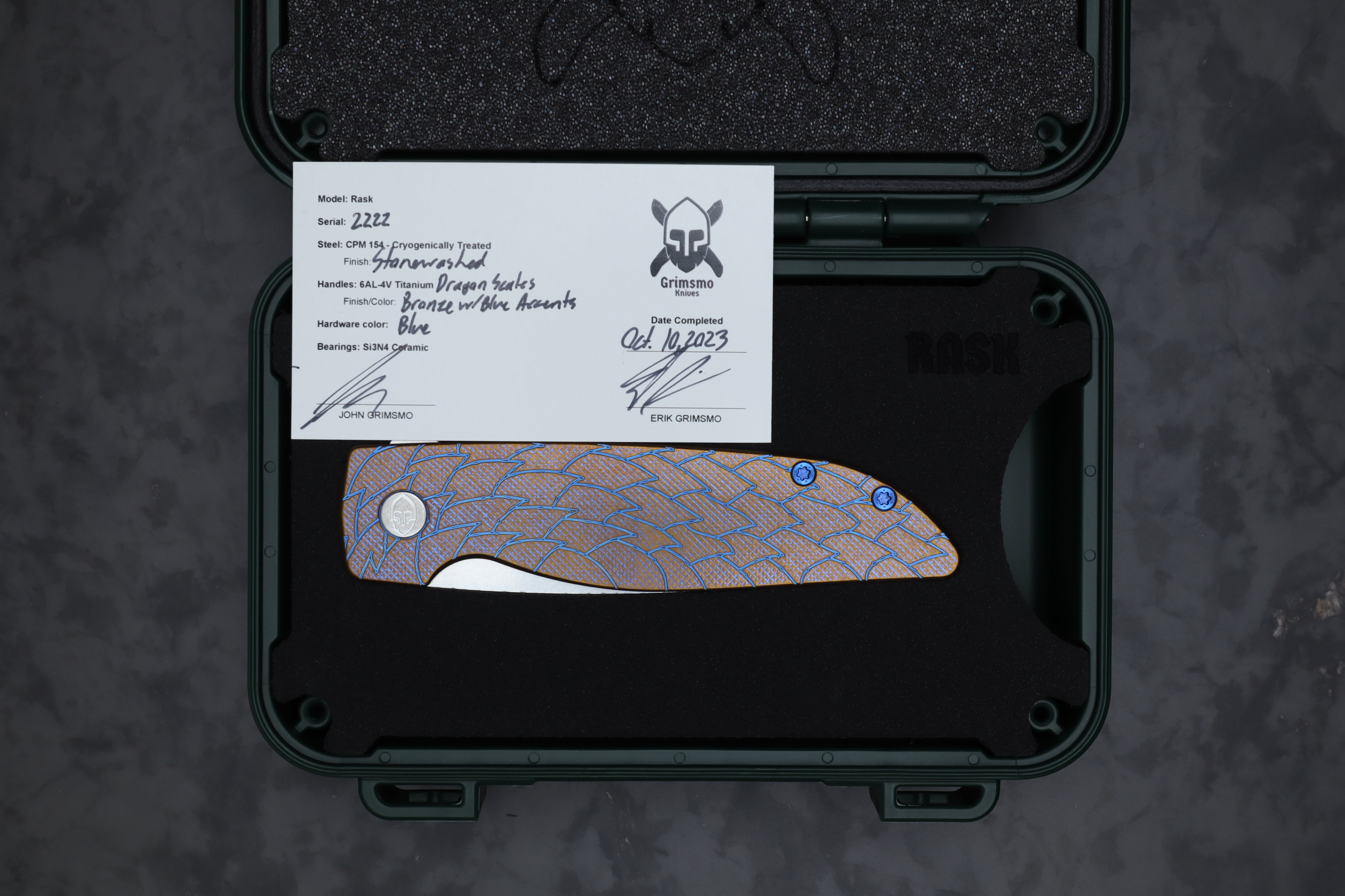 Rask #2222 2222221016