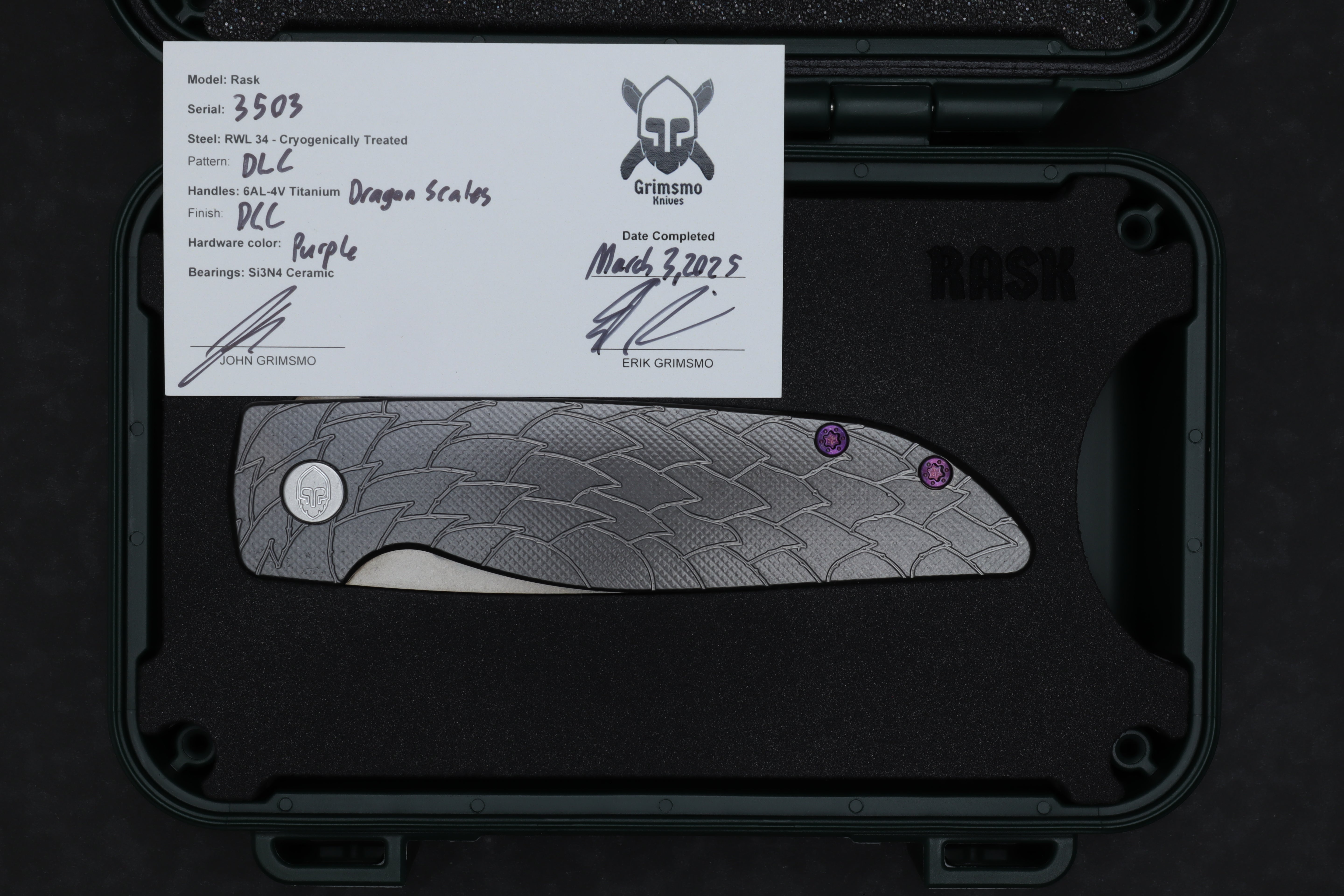 Rask #3503 9278340305