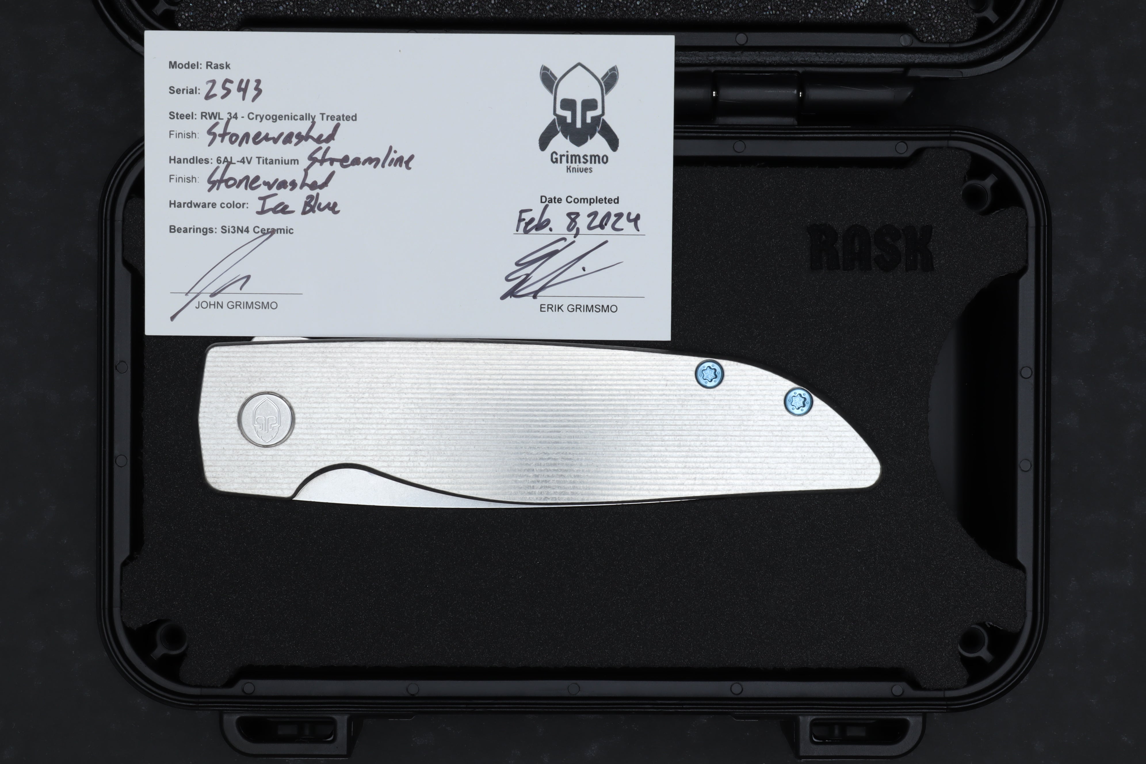 Rask #2543 9278340212