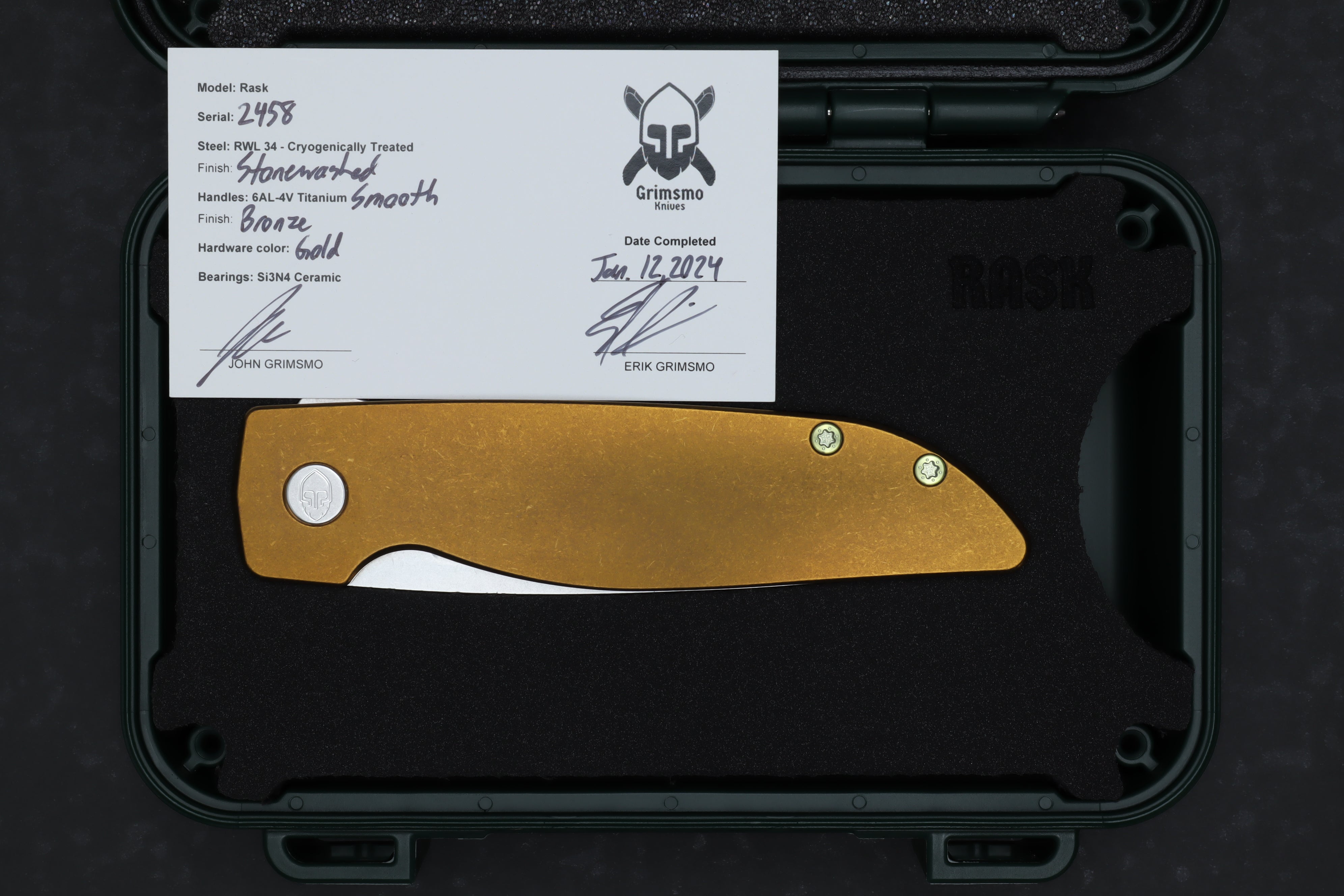 Rask #2458 8594850116