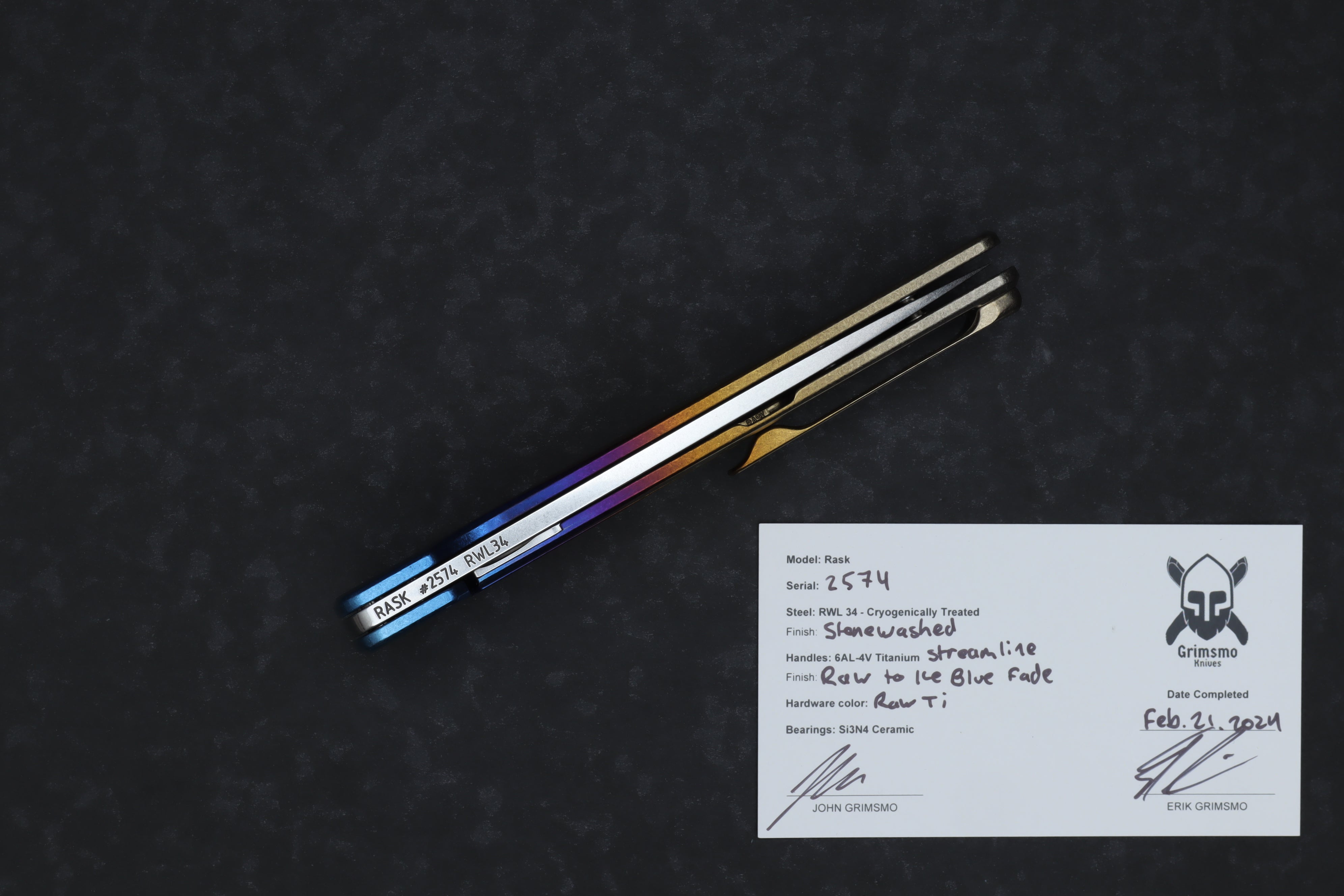 Rask #2574 9278340222