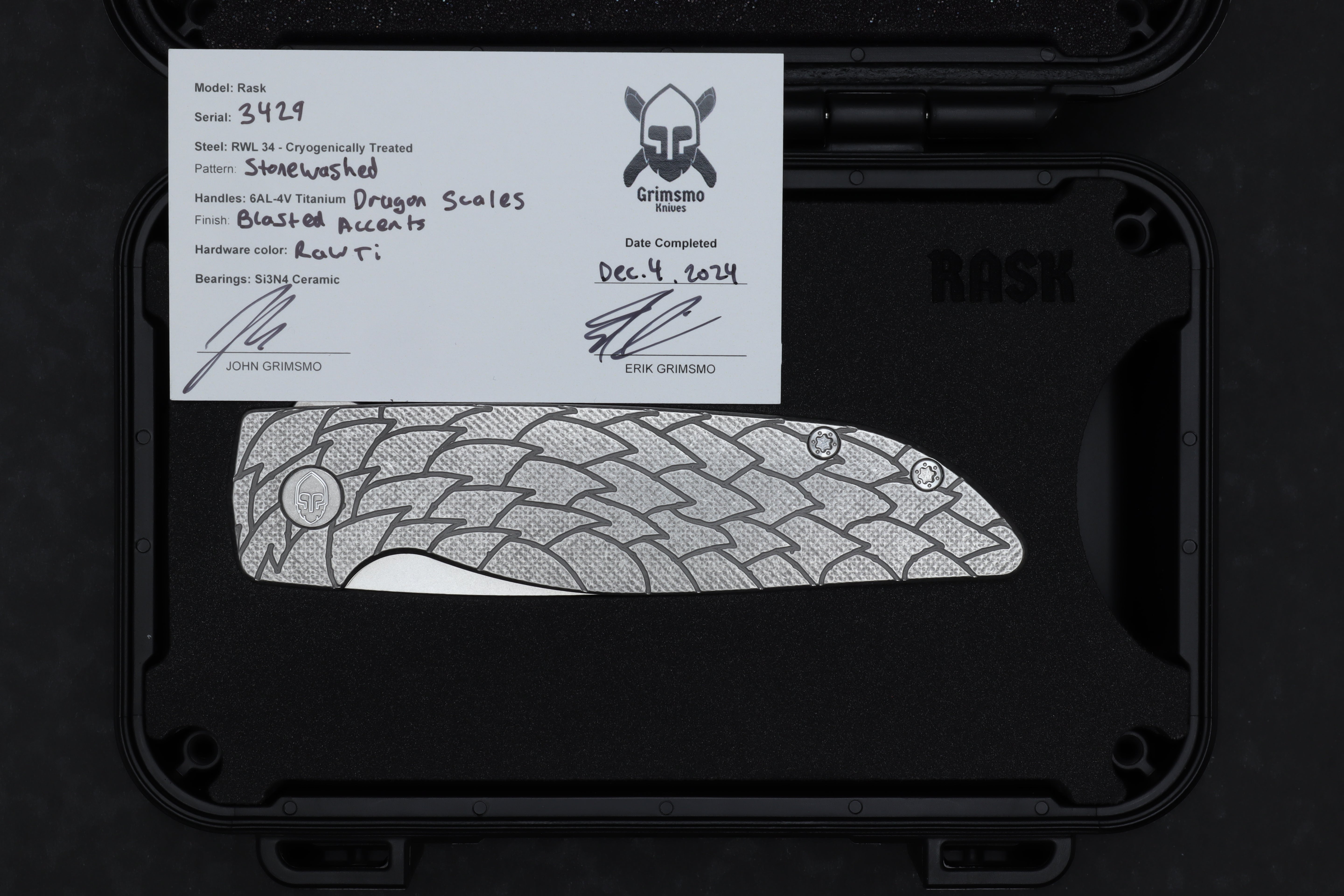 Rask #3429 9278341205