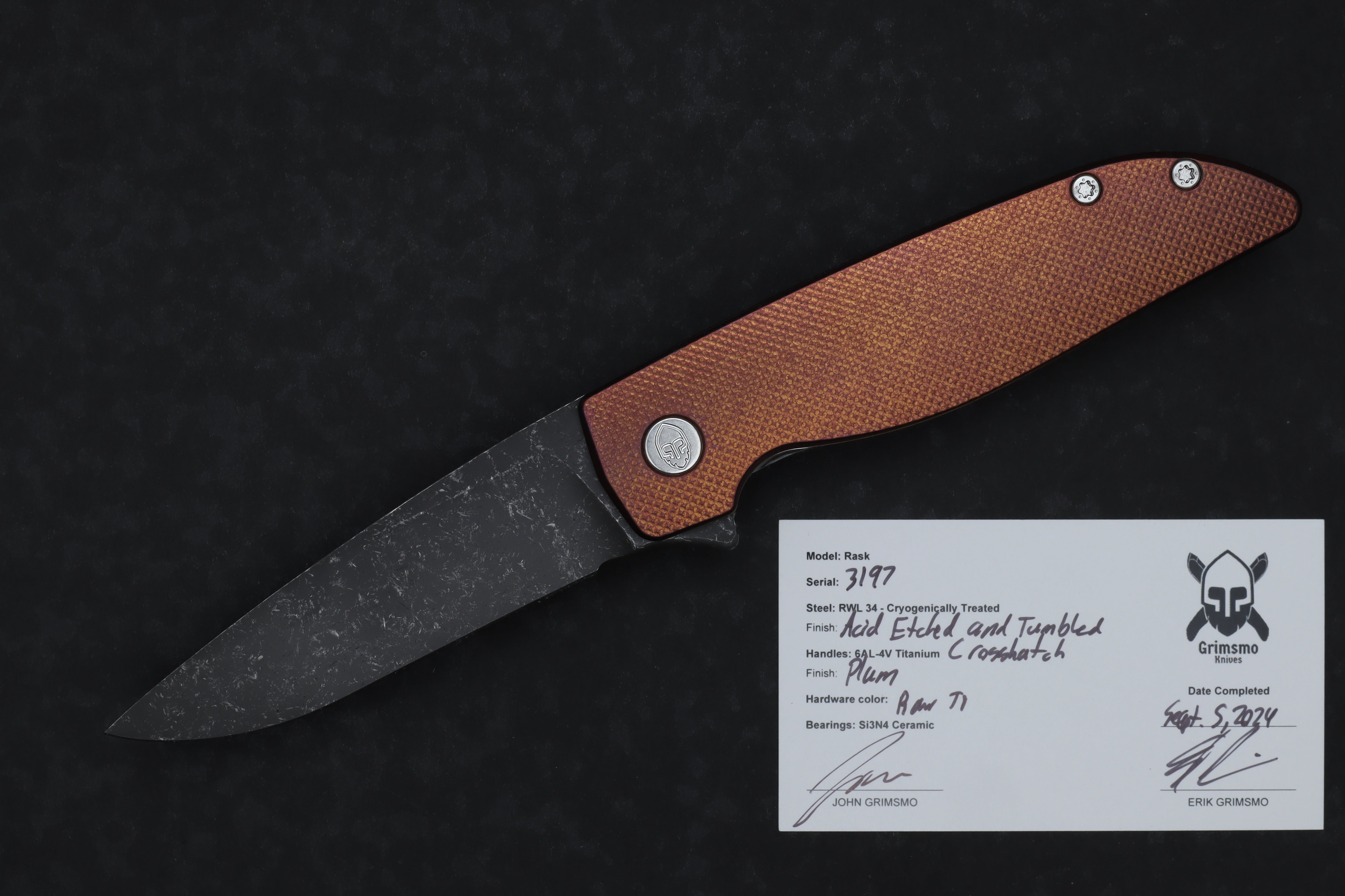 Rask #3197 9278340909