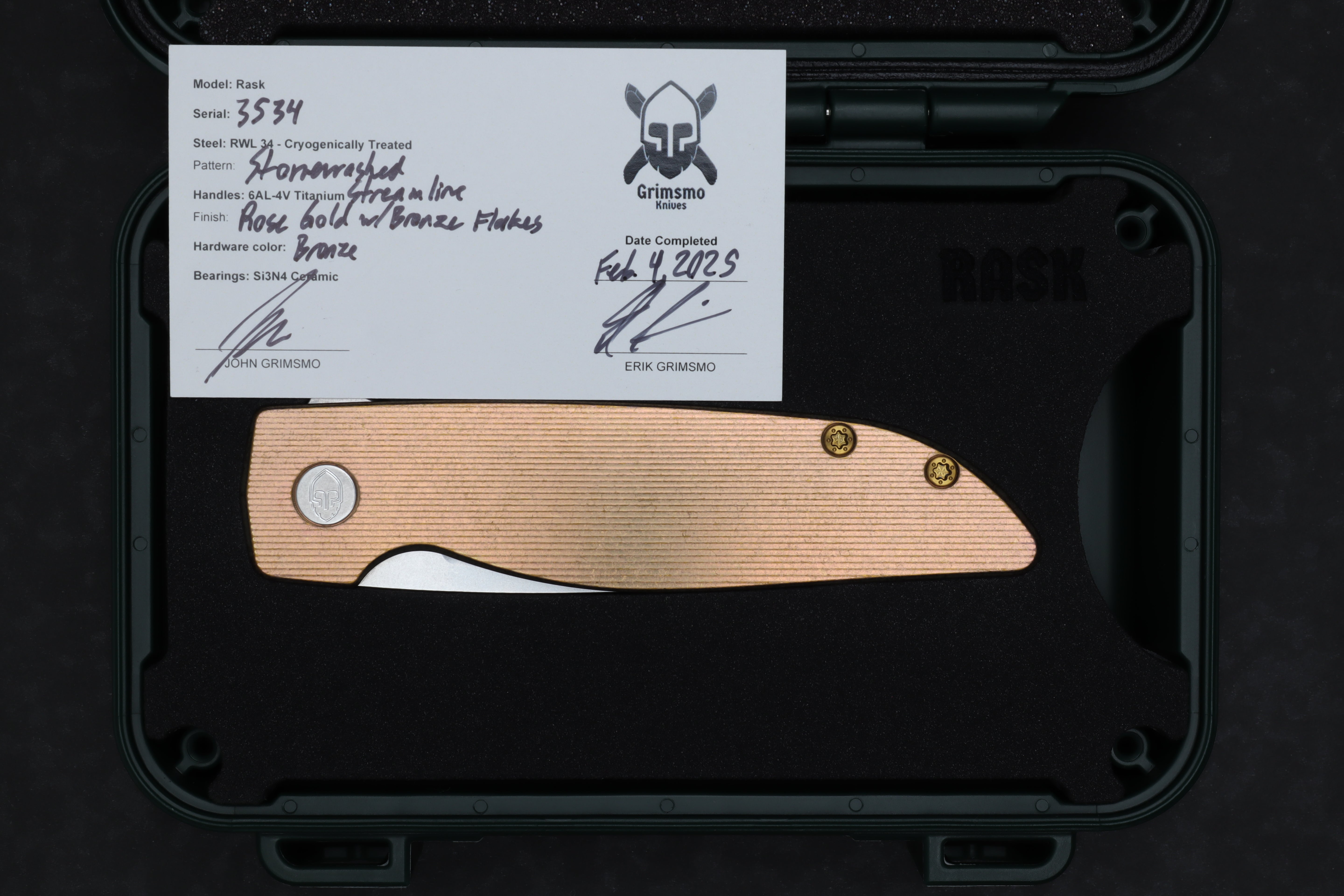 Rask #3534 9278340205