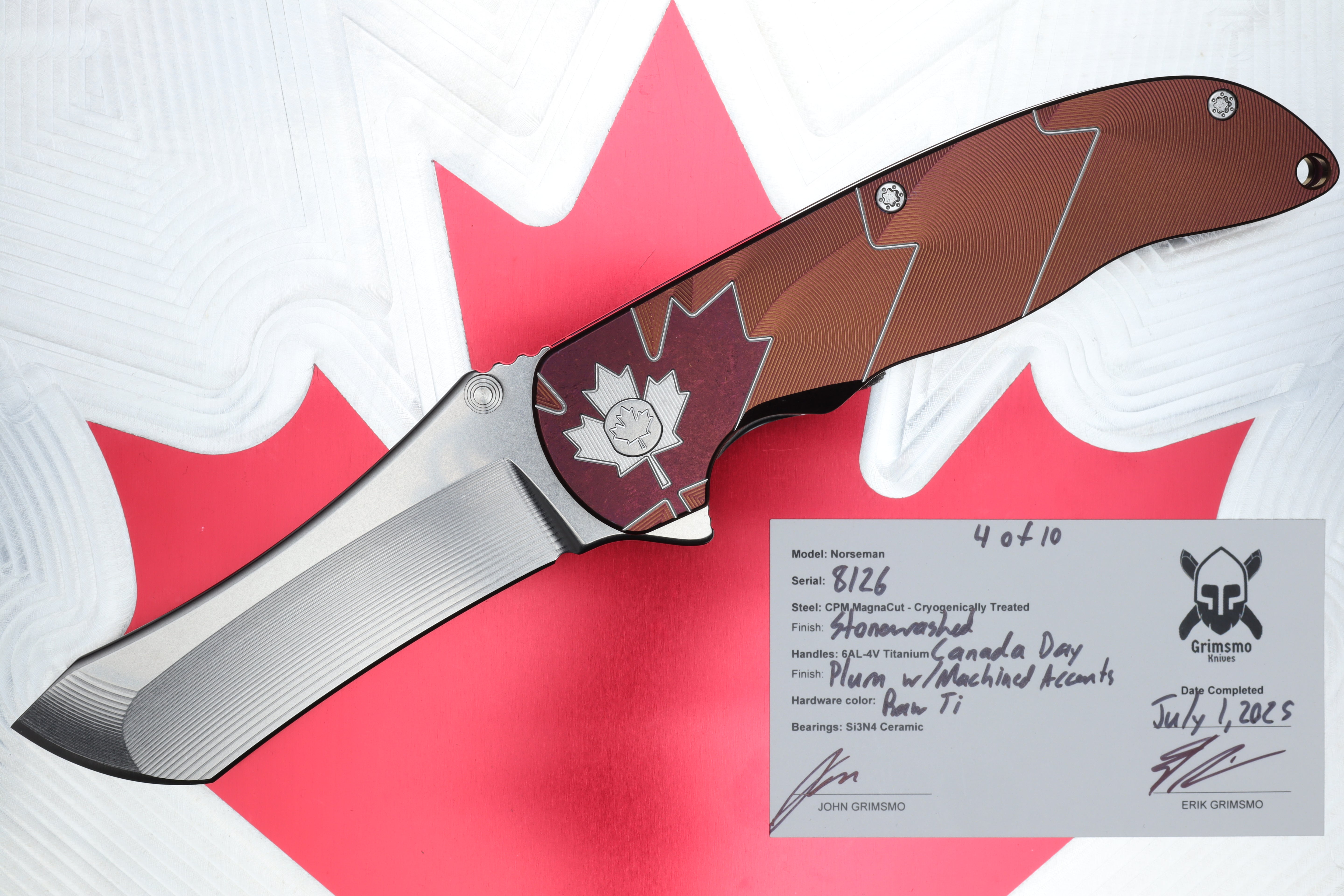 Canada Day Norseman #8126