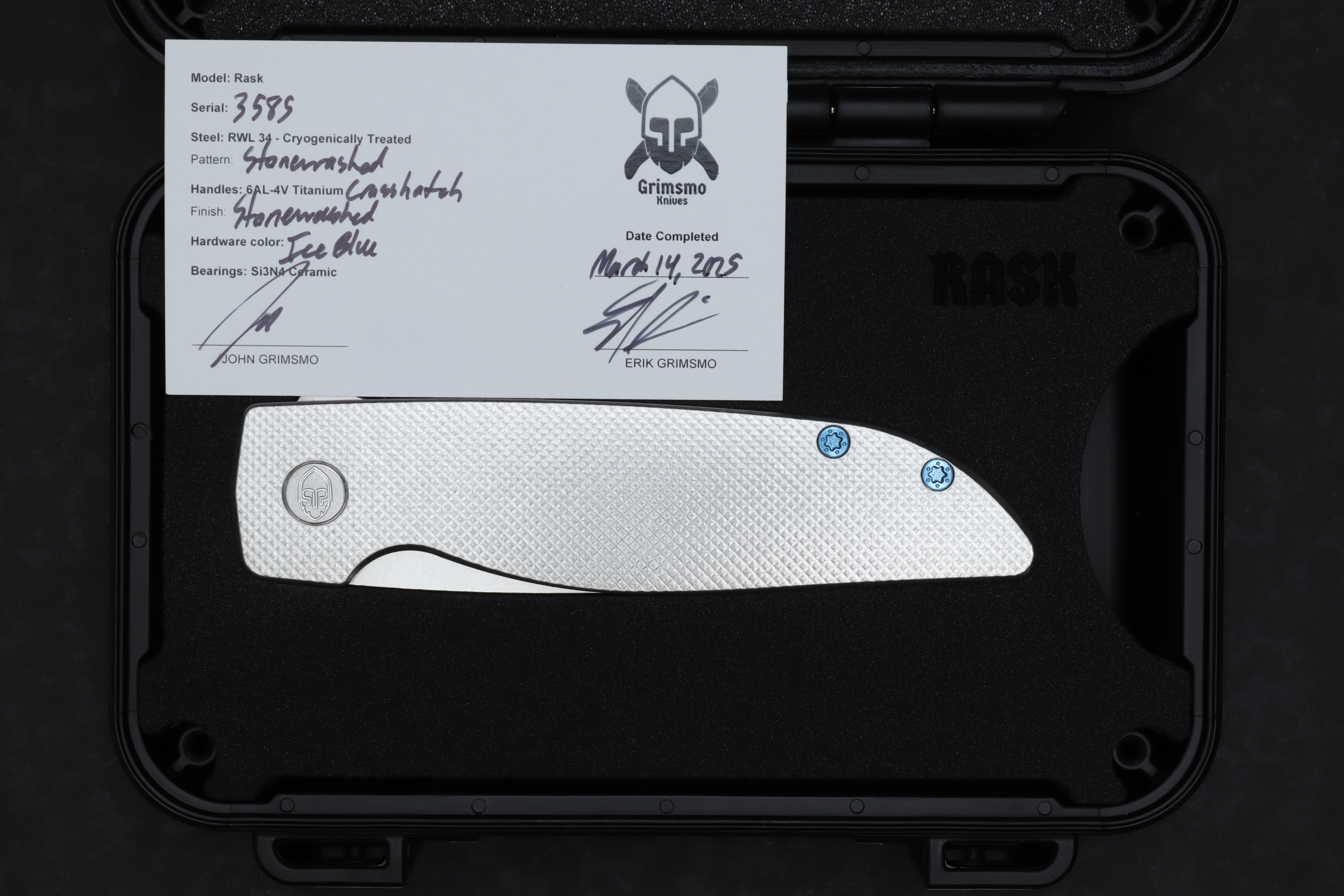 Rask #3585 9278340319