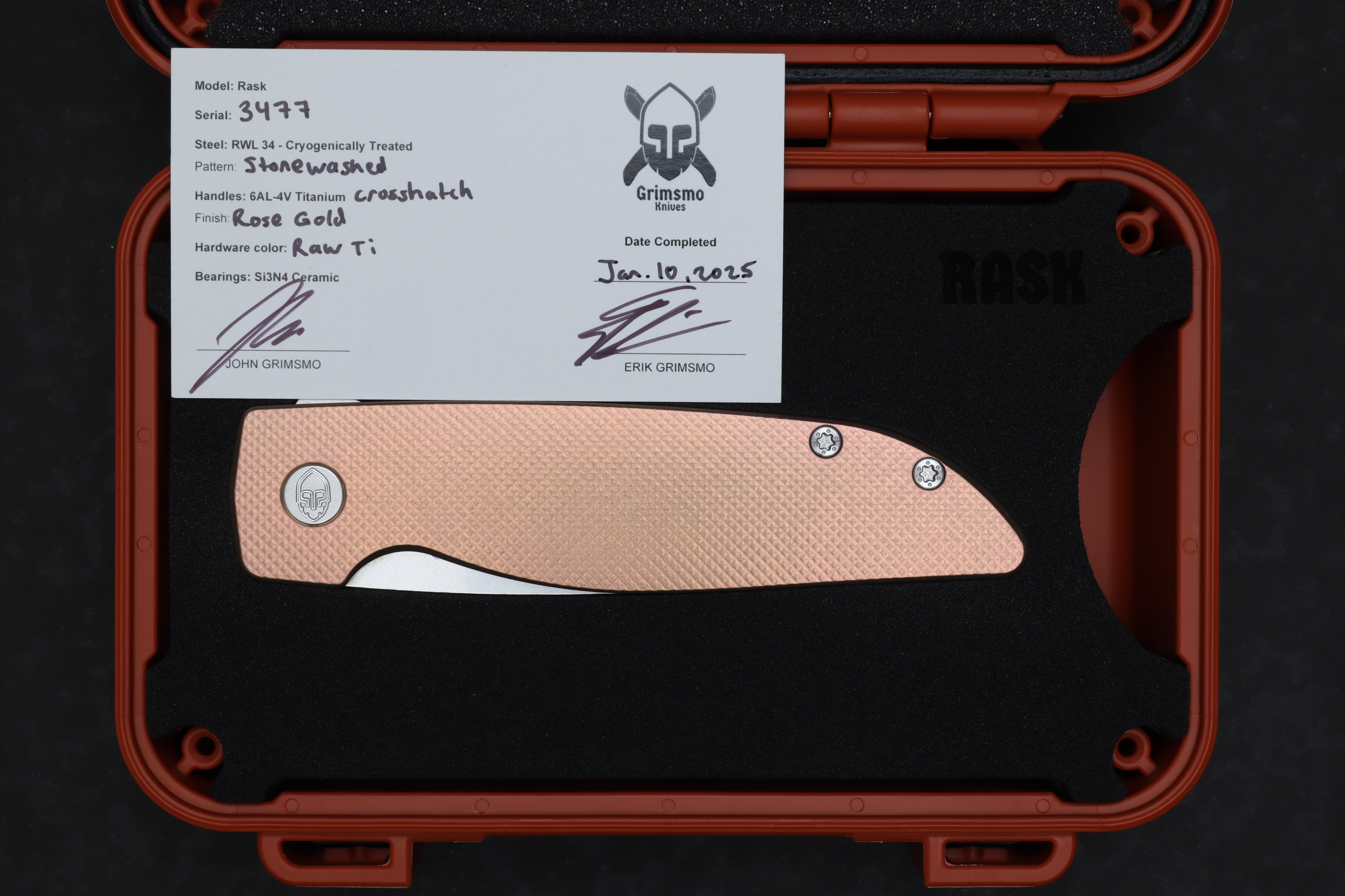 Rask #3477 9278340124