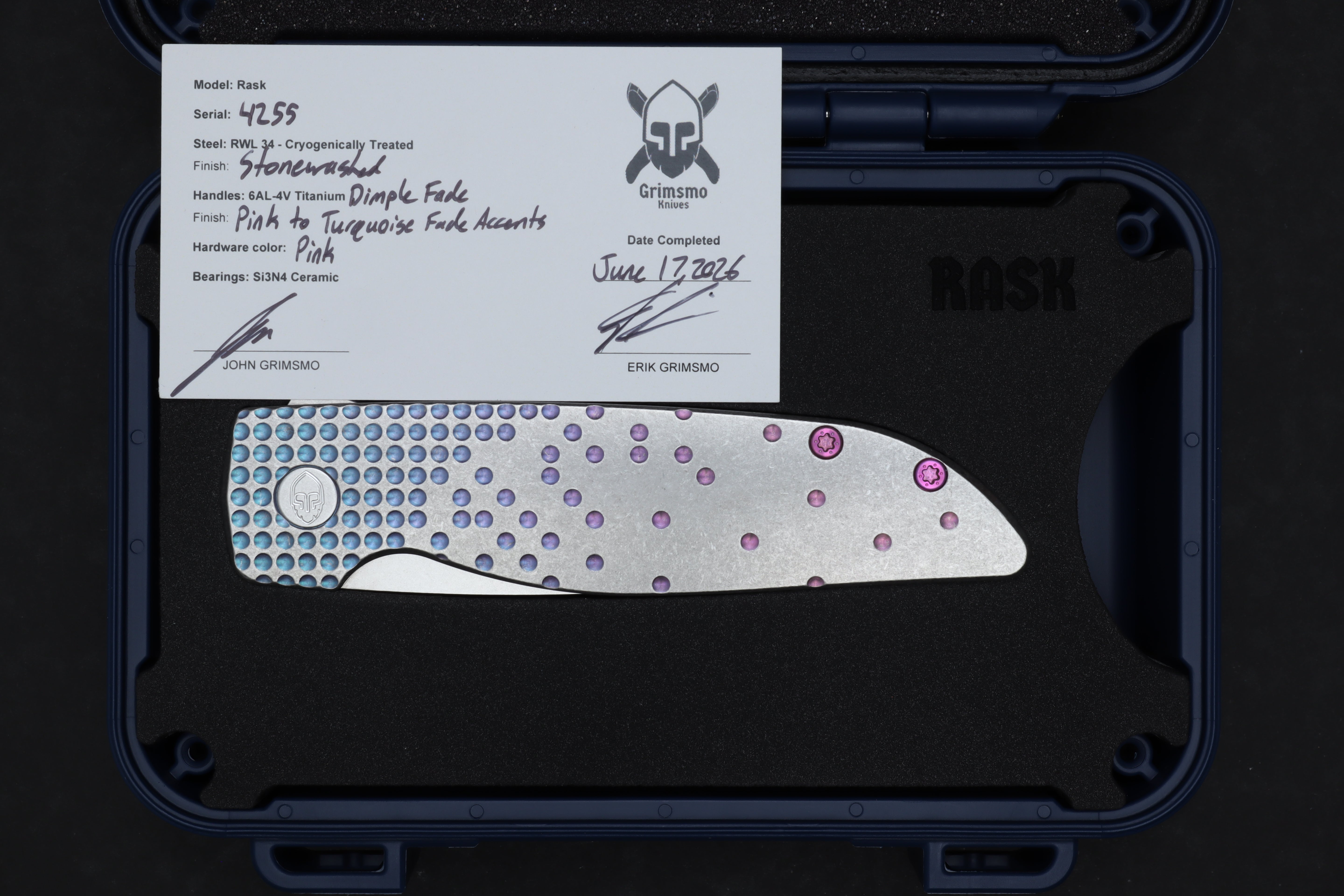 Rask #4255 9278340618