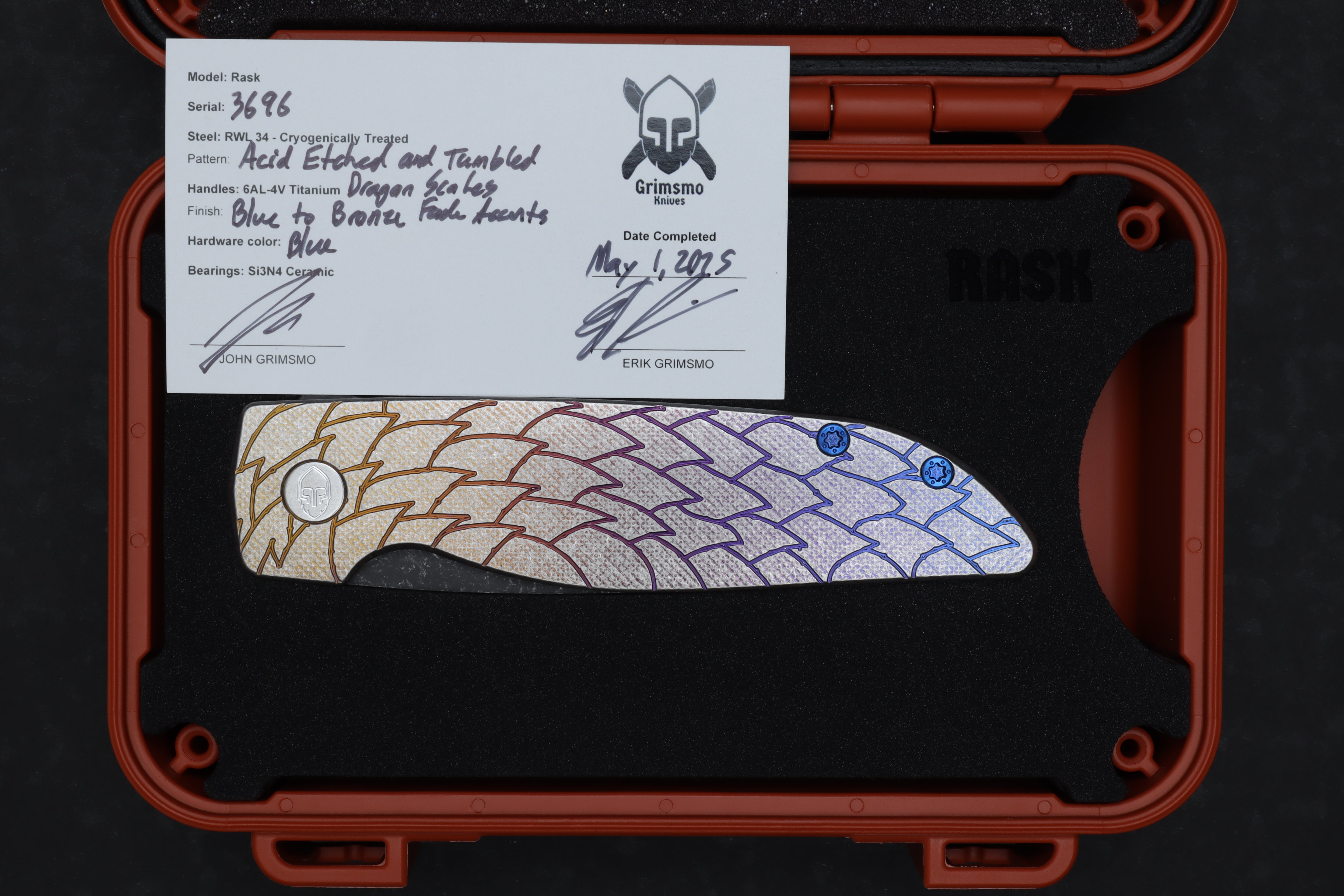 Rask #3696 9278340505