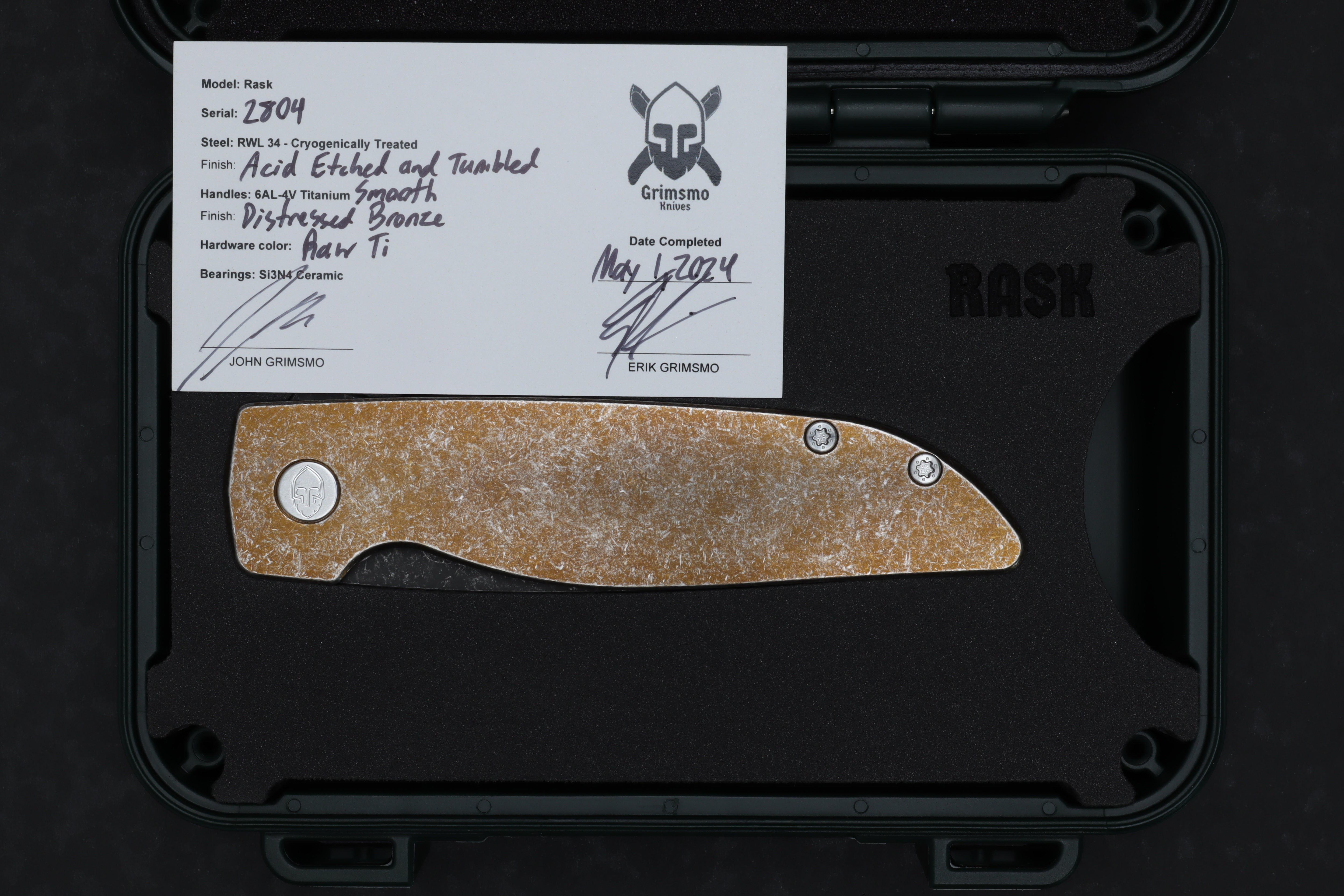 Rask #2804 9278340503