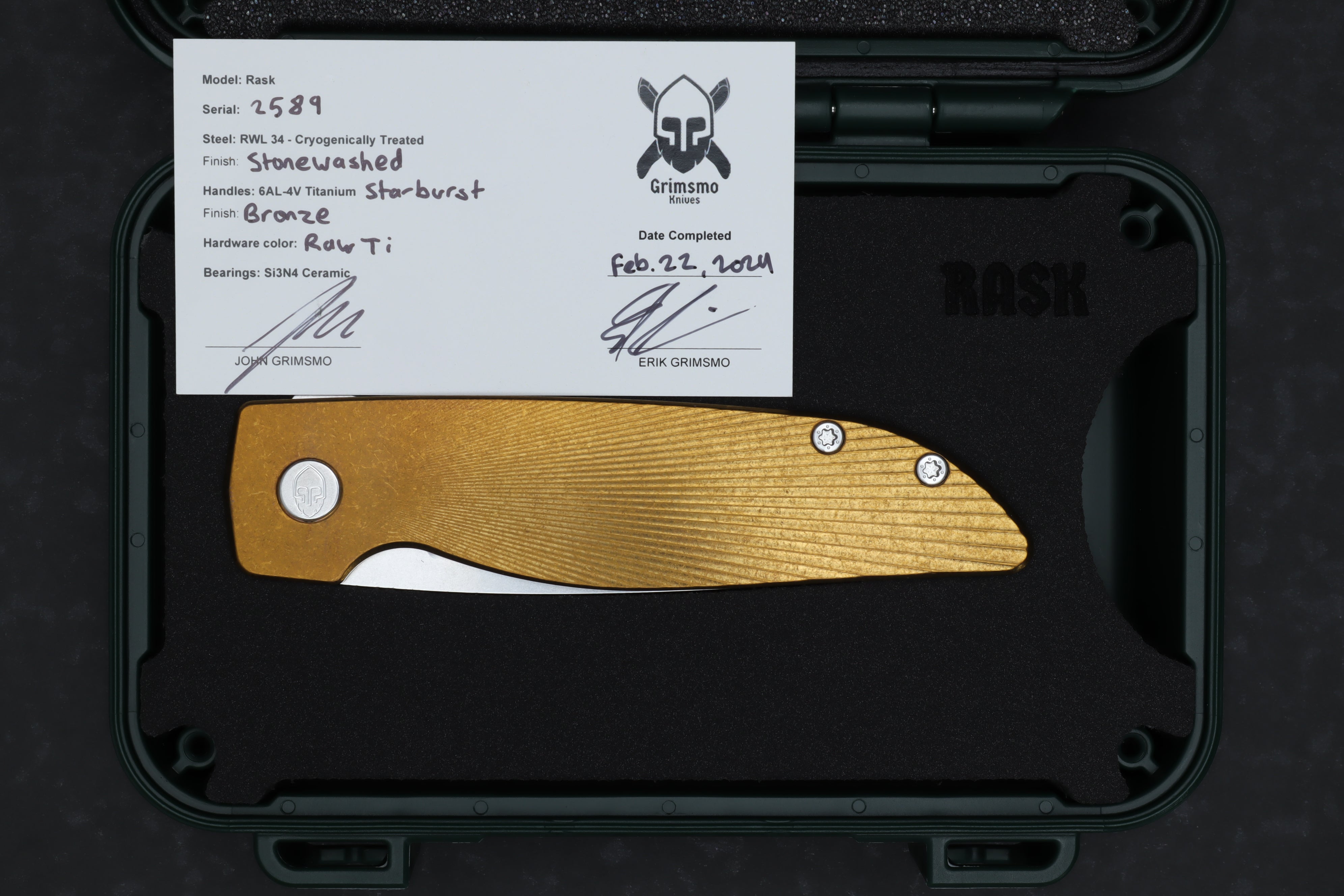 Rask #2589 9278340226