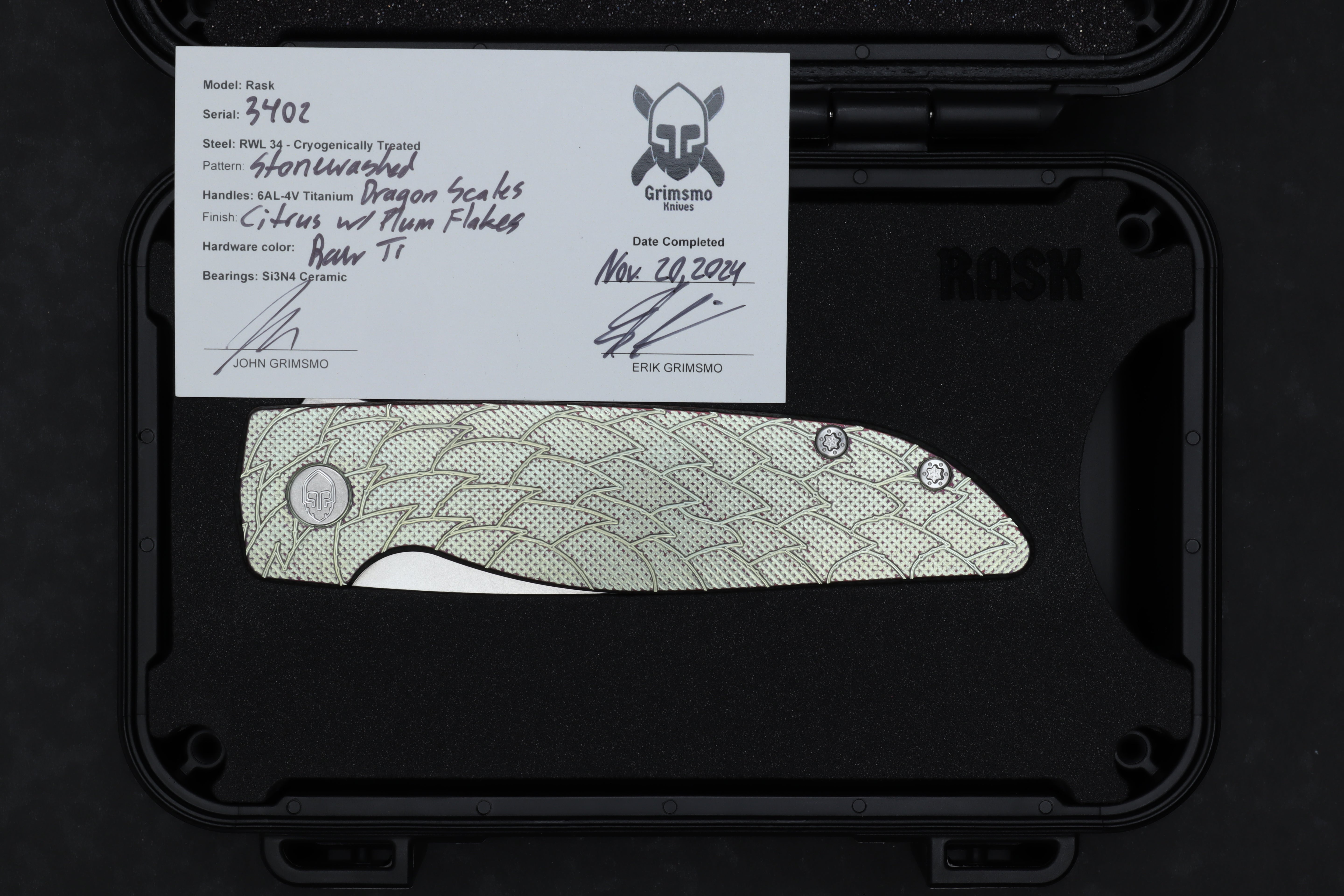 Rask #3402 9278341122