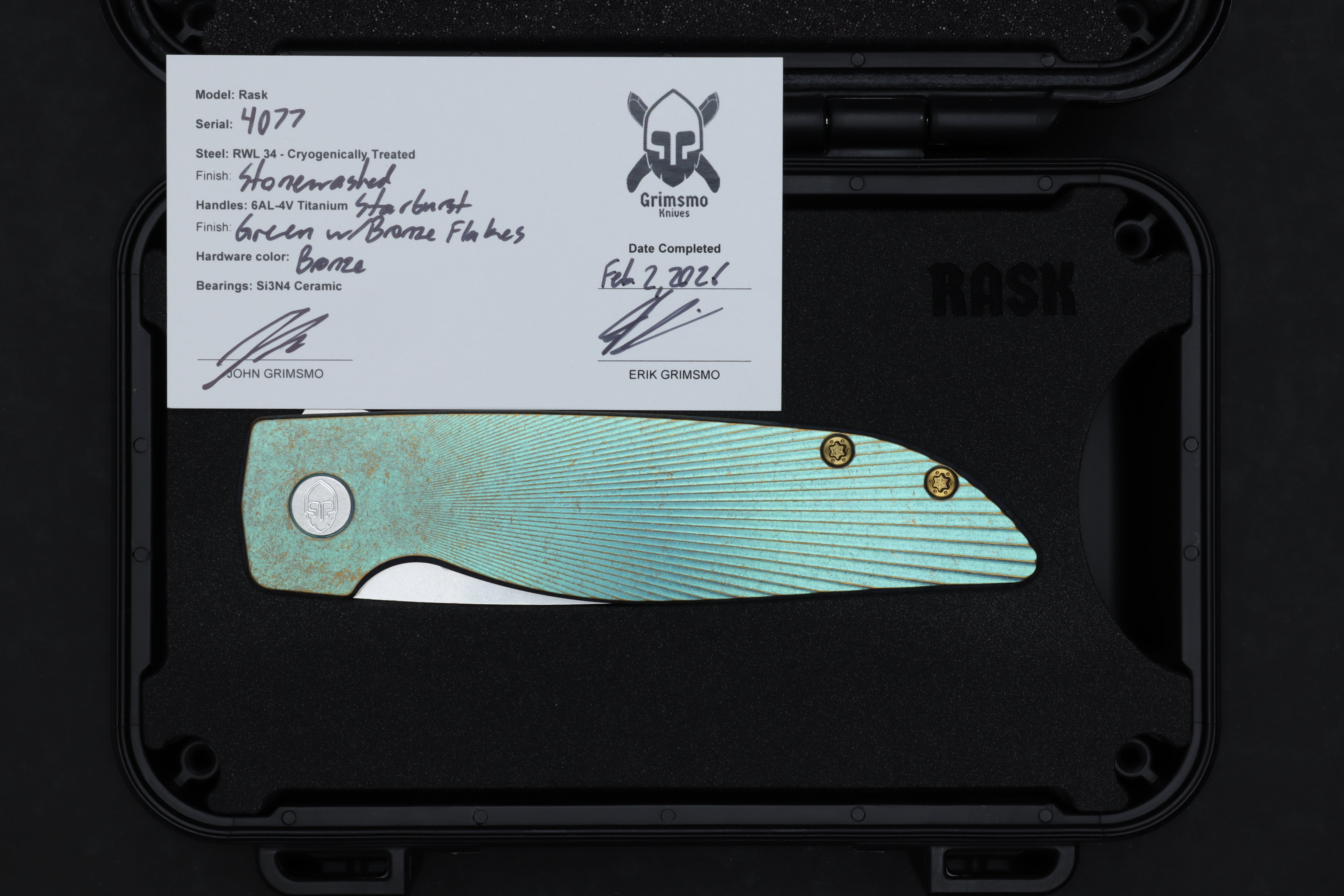 Rask #4077 9278340203