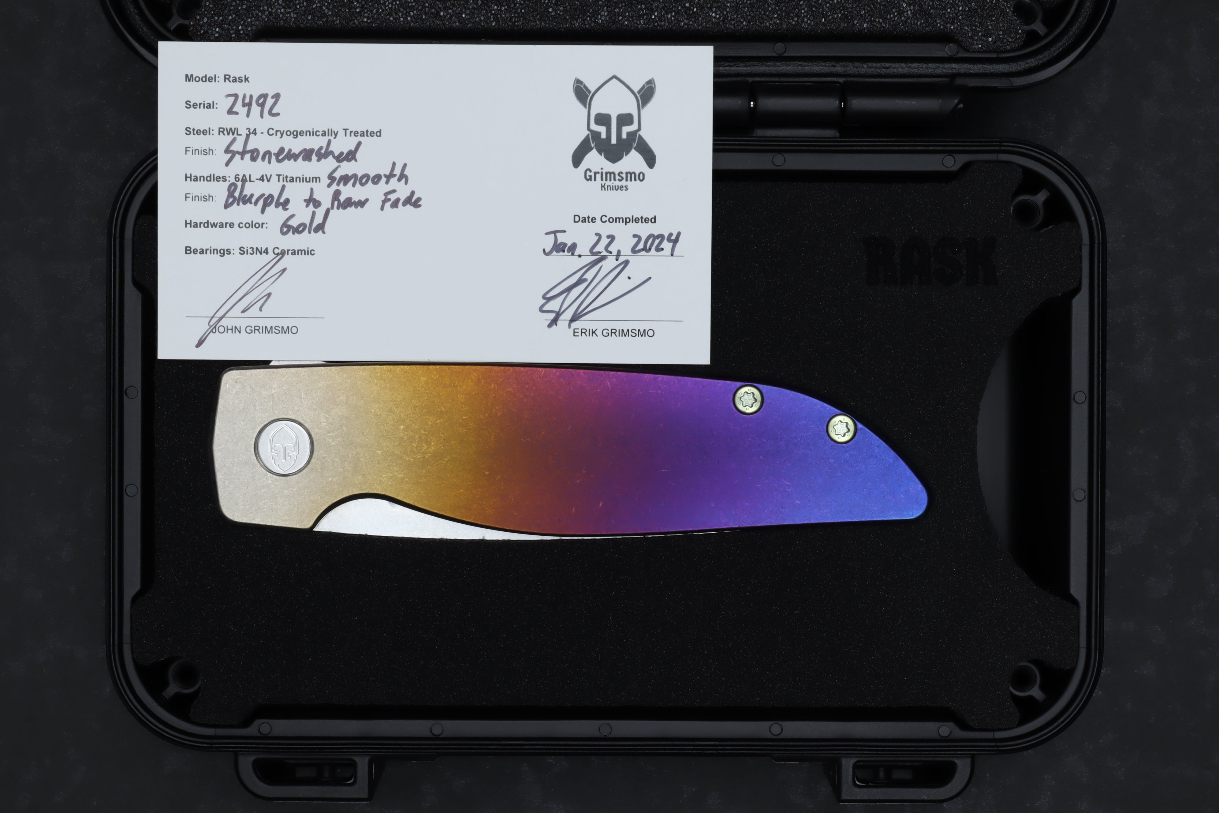 Rask #2492 8594850124