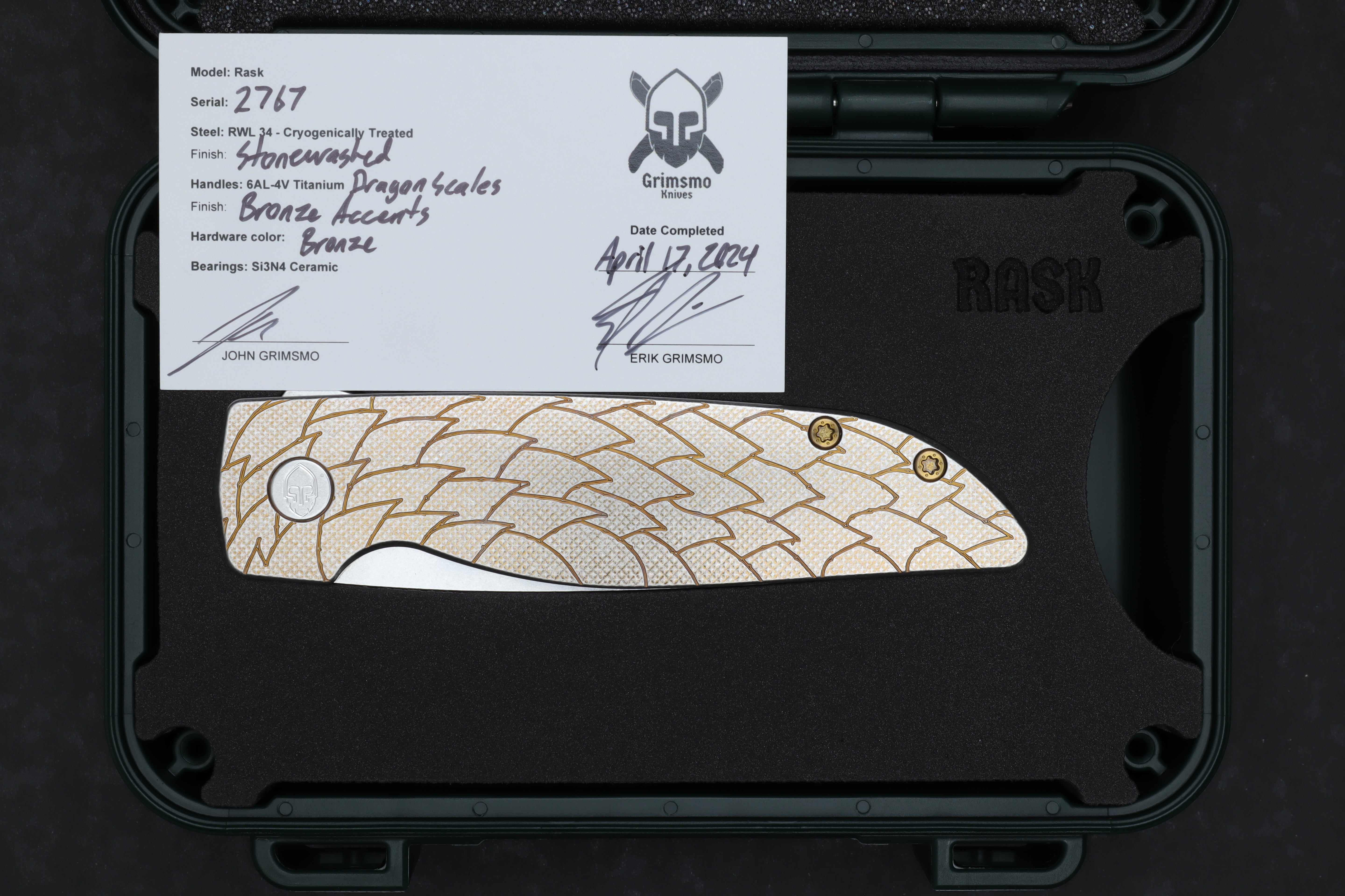 Rask #2767 9278340418