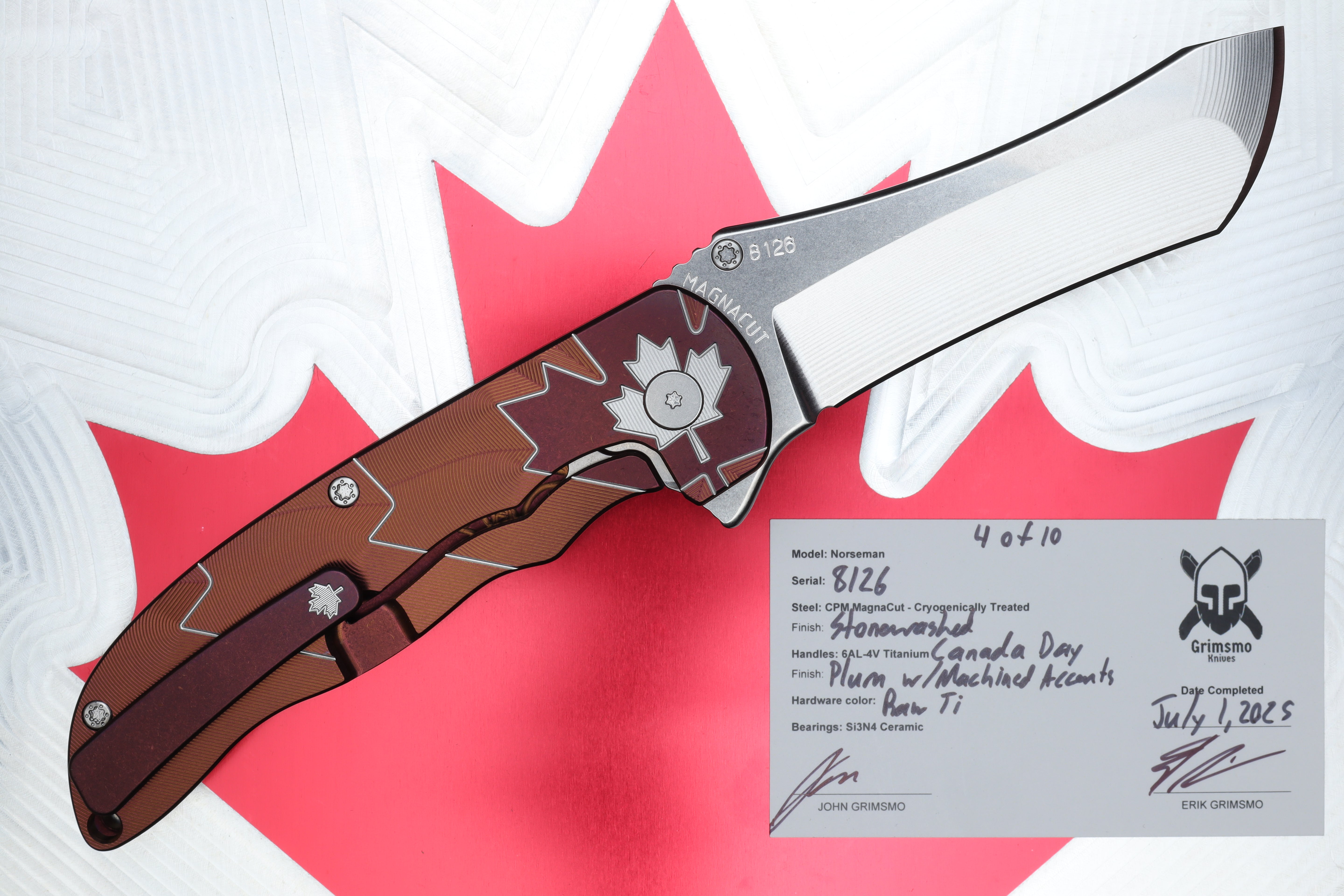 Canada Day Norseman #8126