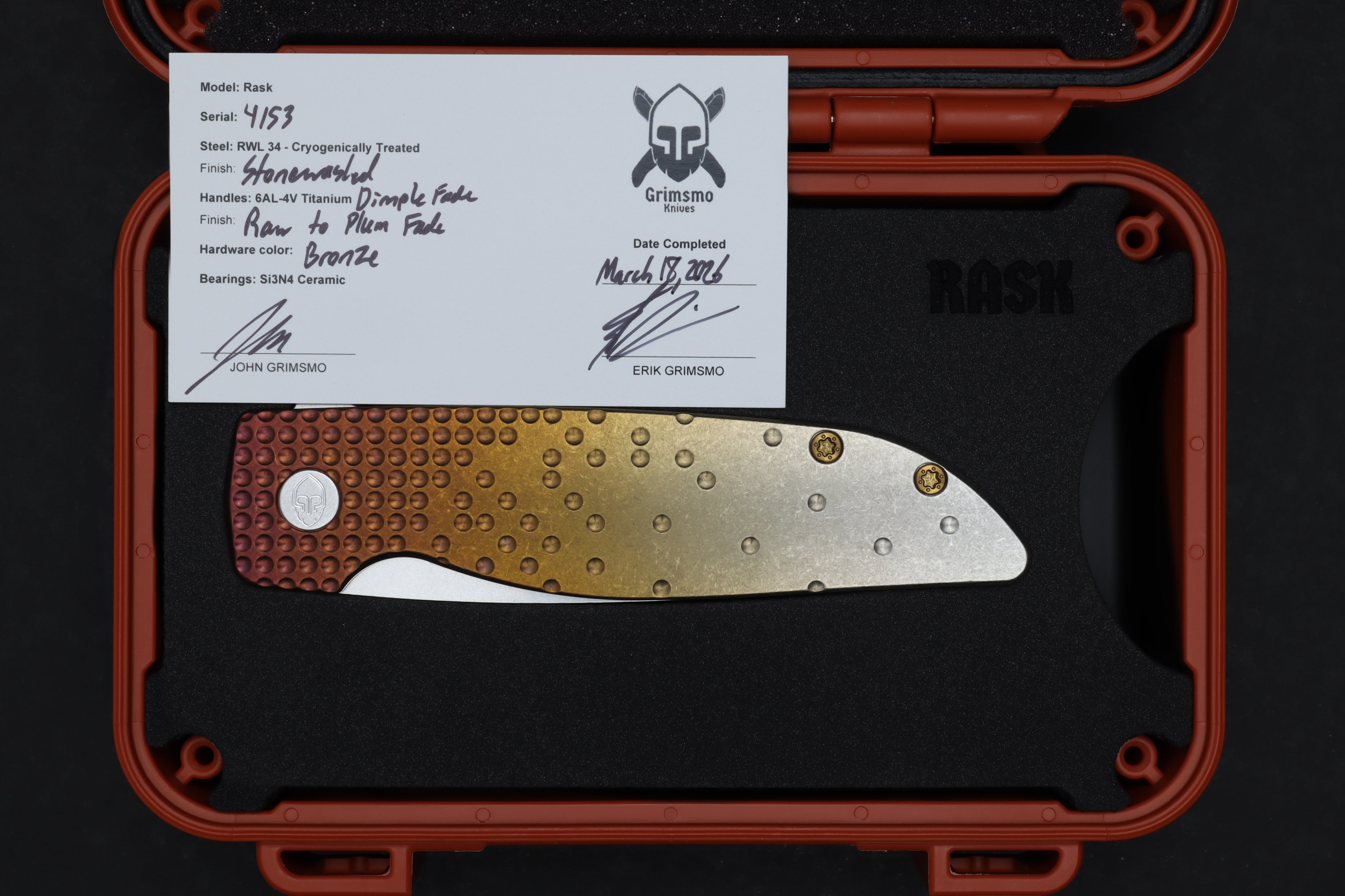 Rask #4153 9278340320