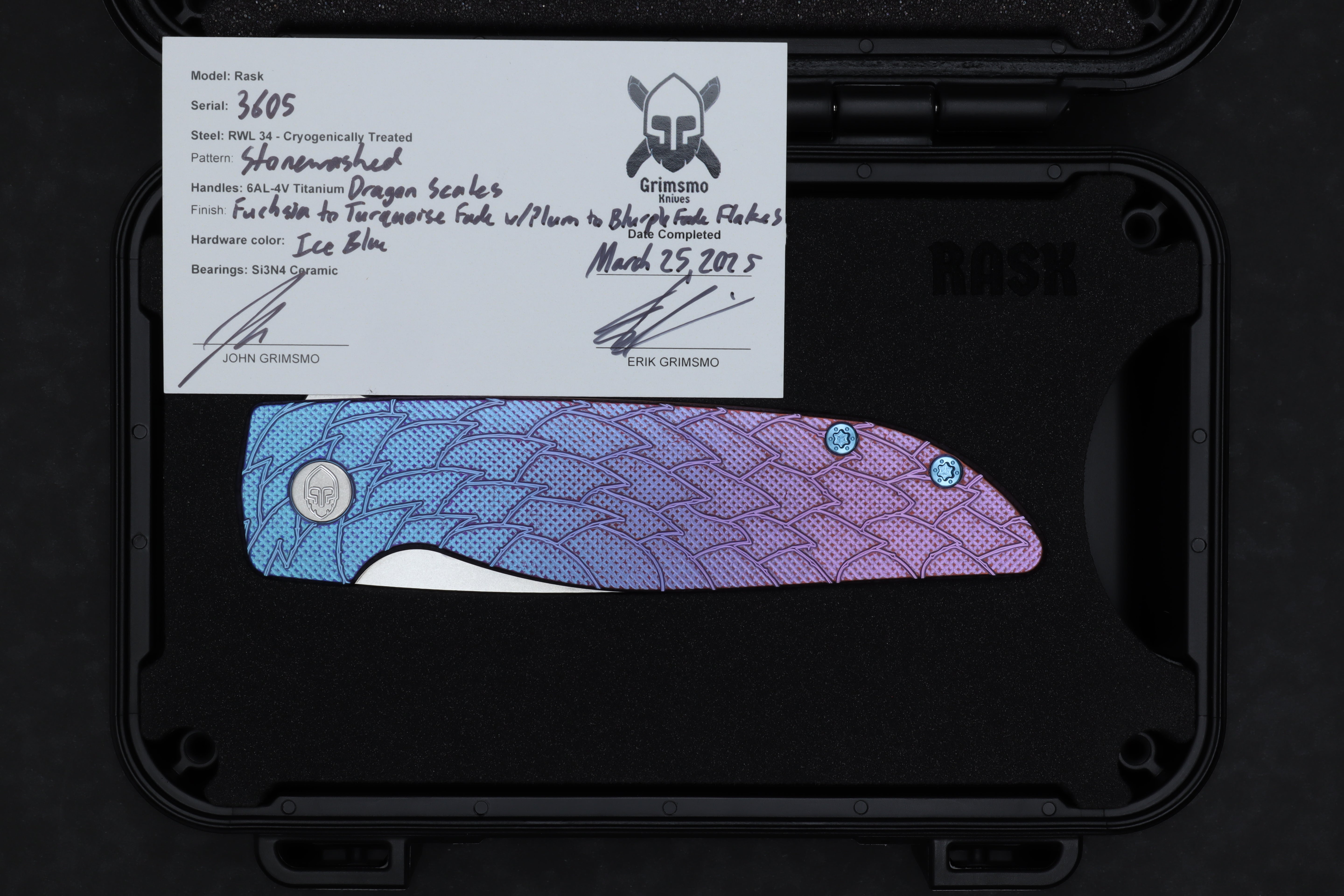 Rask #3605 9278340325